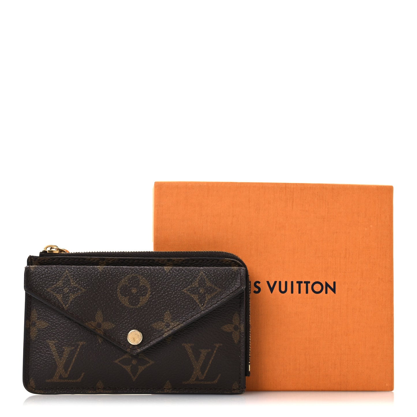 Monogram Recto Verso Card Holder Black