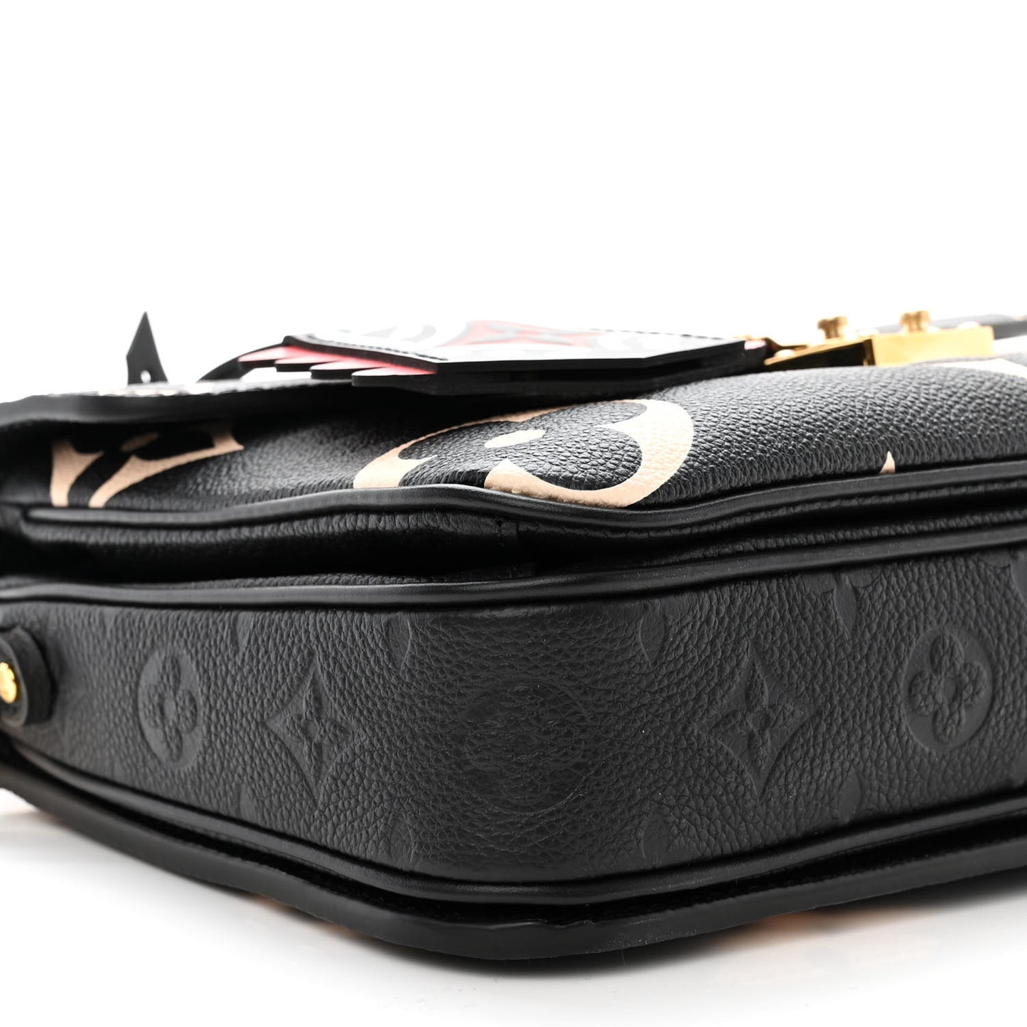 Empreinte Monogram Giant Crafty Pochette Metis Black Creme