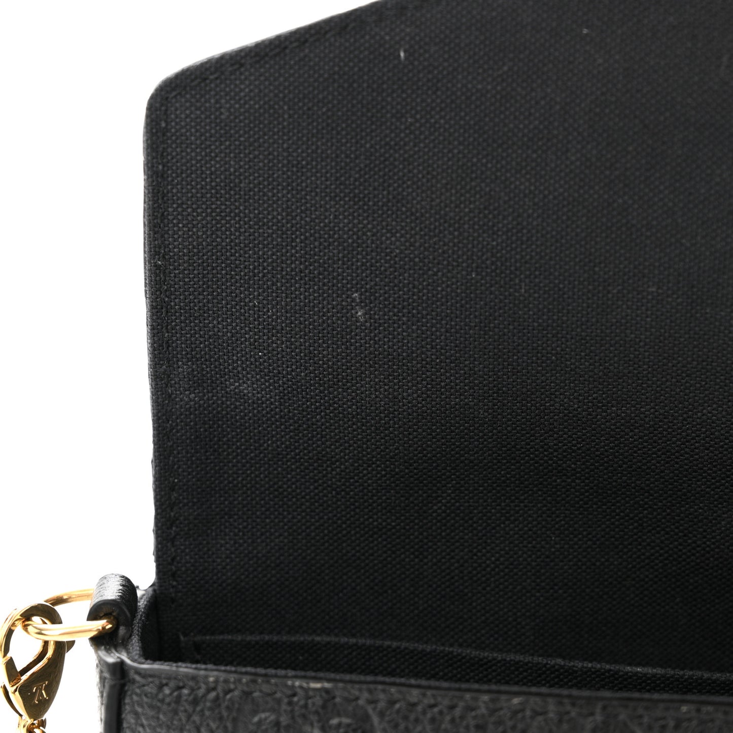 Empreinte Pochette Felicie Chain Wallet Black