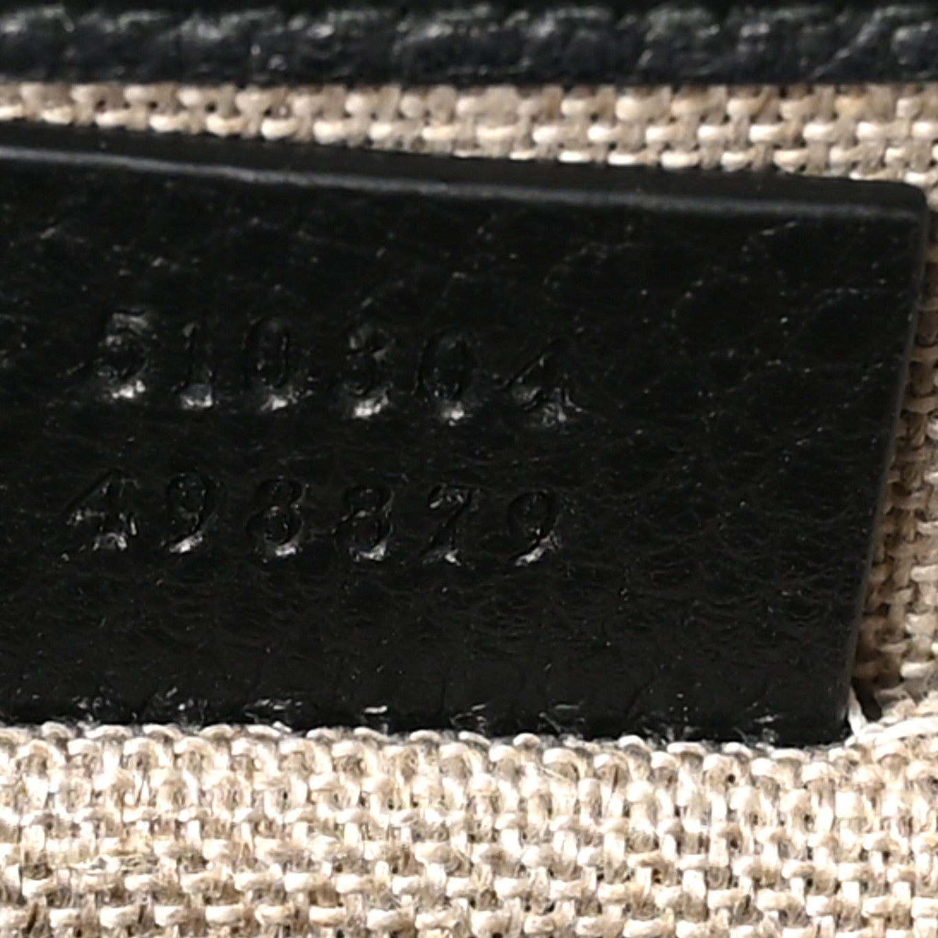 Dollar Calfskin Small Interlocking G Shoulder Bag Black