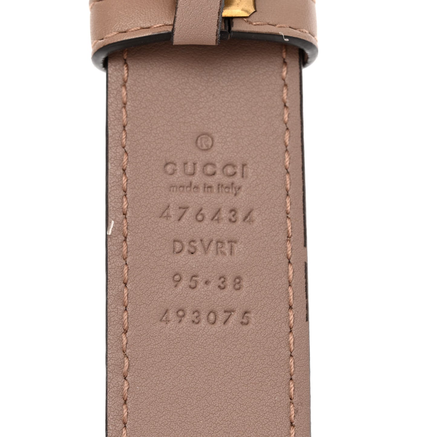 Calfskin Matelasse GG Marmont Belt Bag 95 38 Porcelain Rose