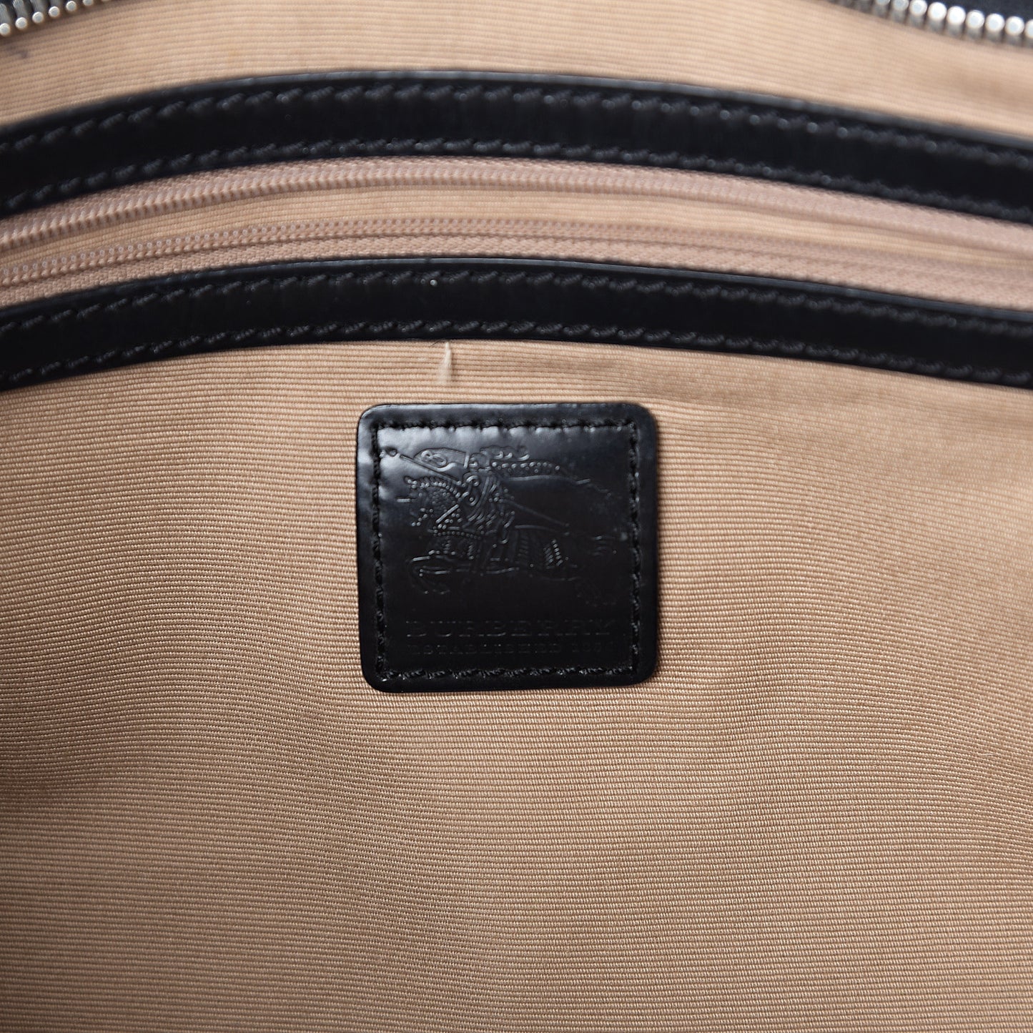 Patent Trim Nova Check Shopper Tote Black