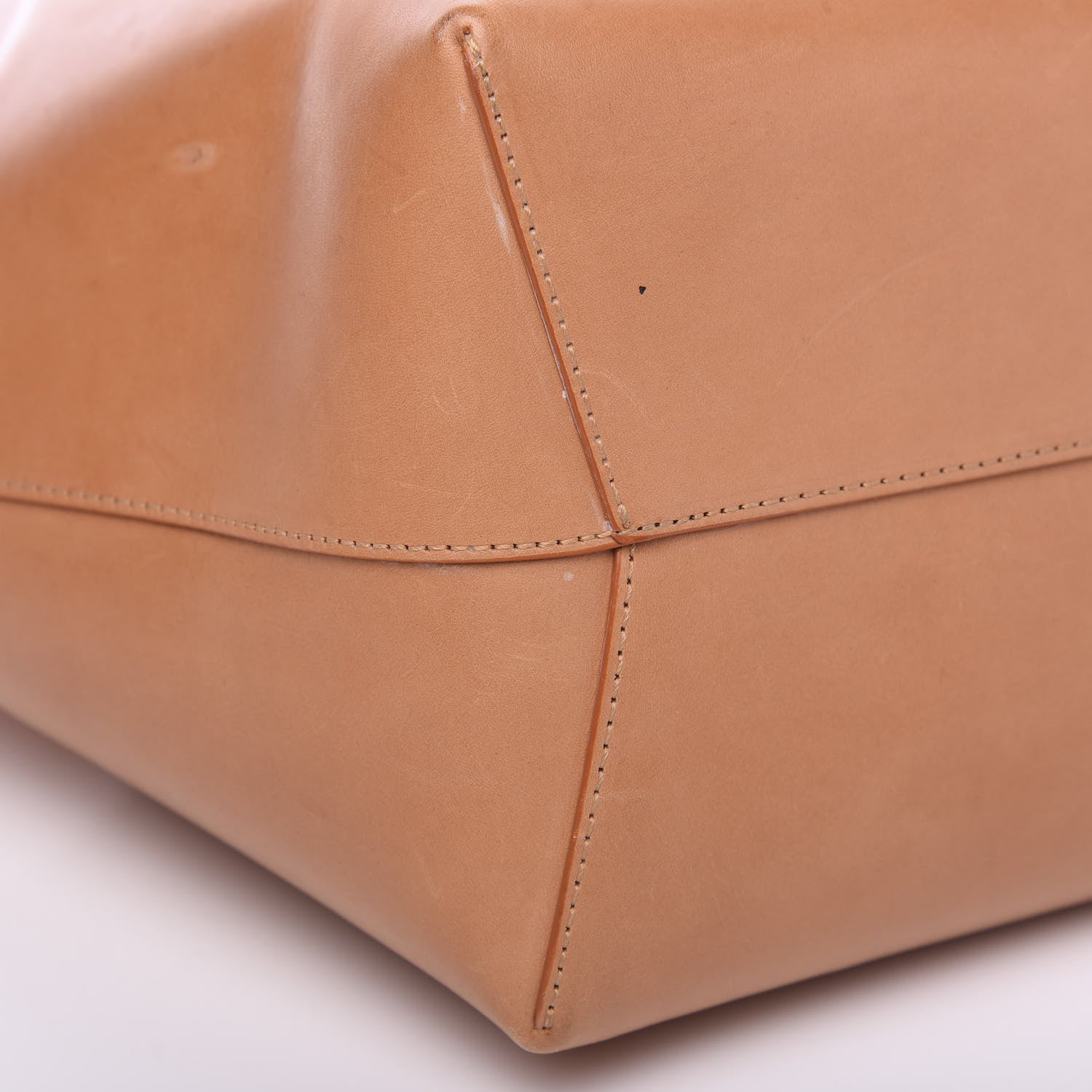 Mansur Gavriel Vegetable Tanned Calfskin Bucket Bag Cammello Rosa 5 of 12