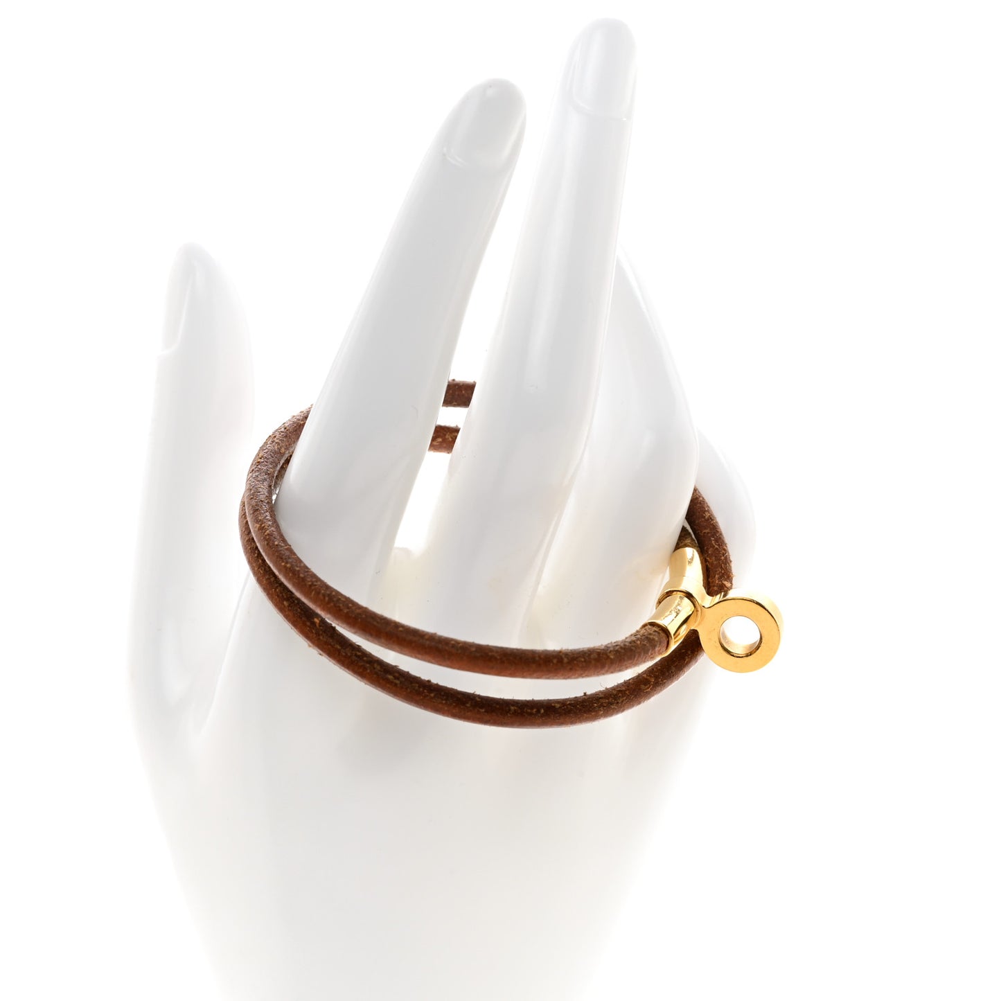 Calfskin Kite Double Tour Bracelet