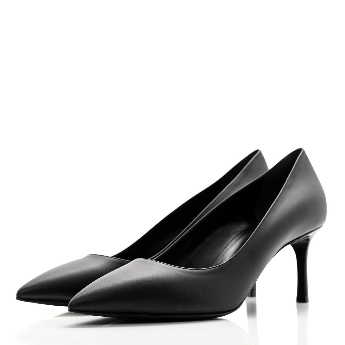 Calfskin Cherie Pumps 41 Black