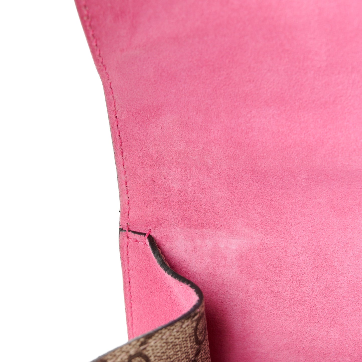 GG Supreme Monogram Mini Dionysus Shoulder Bag Pink