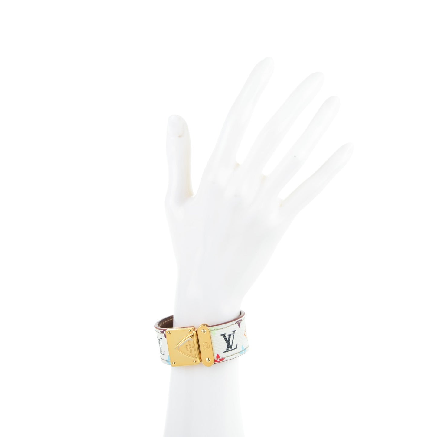 Monogram Multicolor Koala Bracelet S White