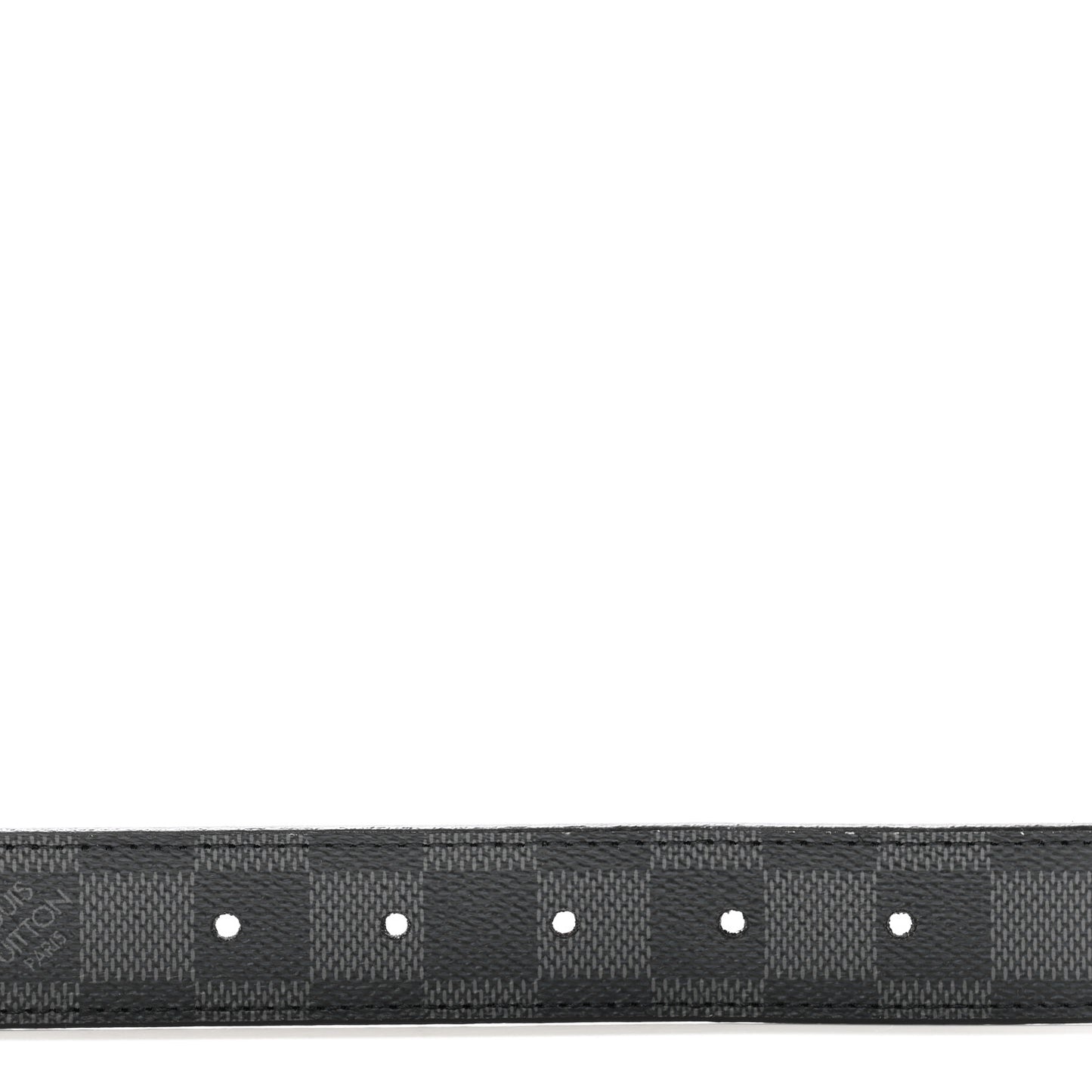 Damier Graphite 40mm LV Initiales Belt 85 34