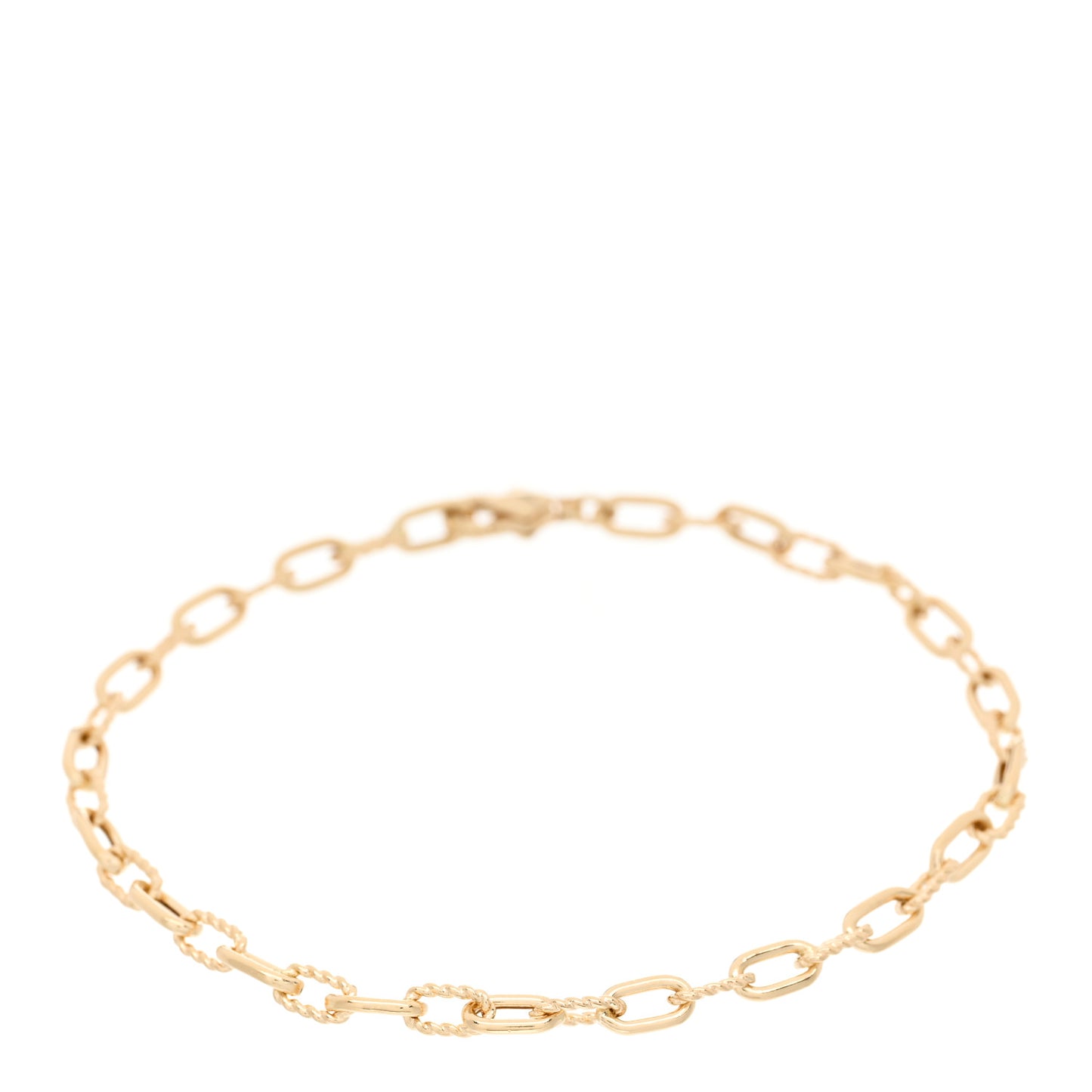 18K Yellow Gold Madison 3mm Classic Chain Bracelet