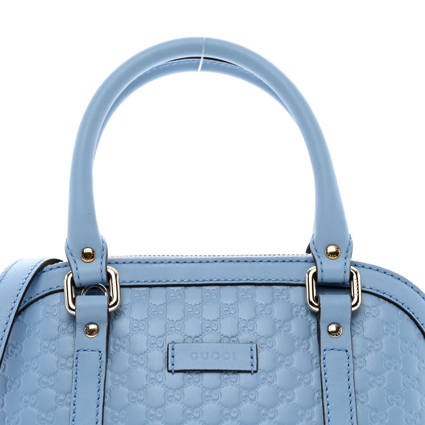 Microguccissima Mini Dome Bag Mineral Blue