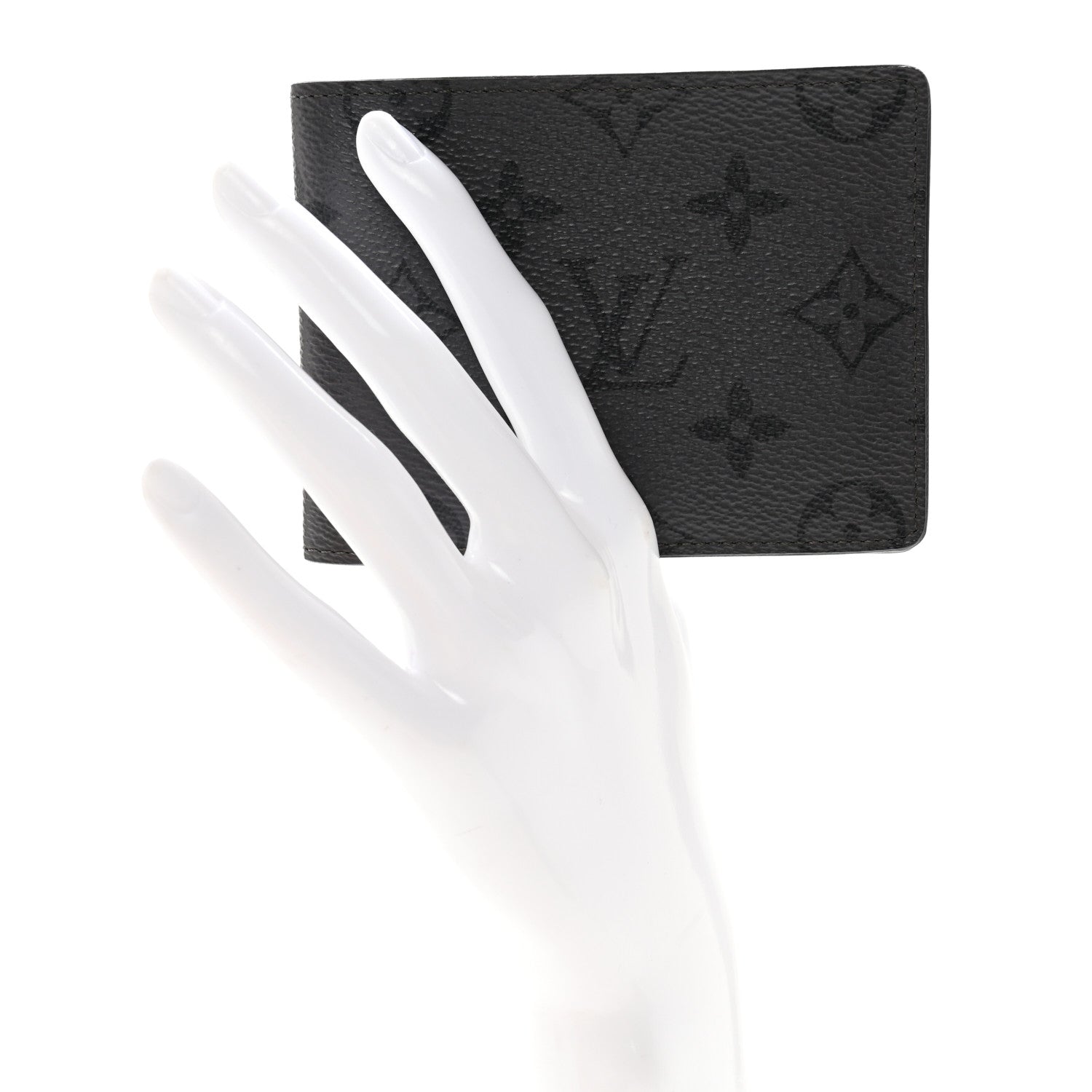 Louis Vuitton Monogram Reverse Eclipse Slender Wallet 2 of 10