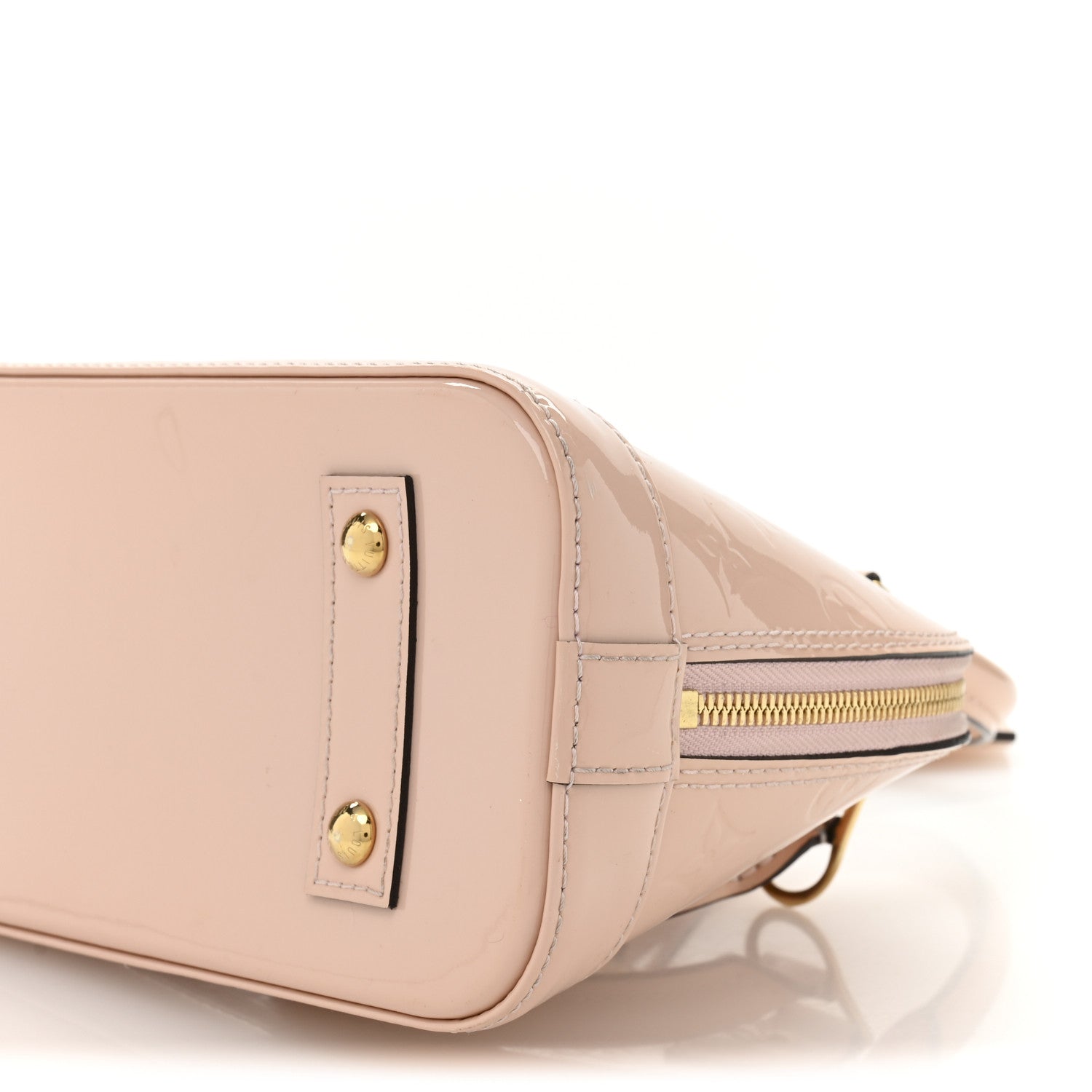 Louis Vuitton Vernis Alma BB Rose Ballerine 11 of 13