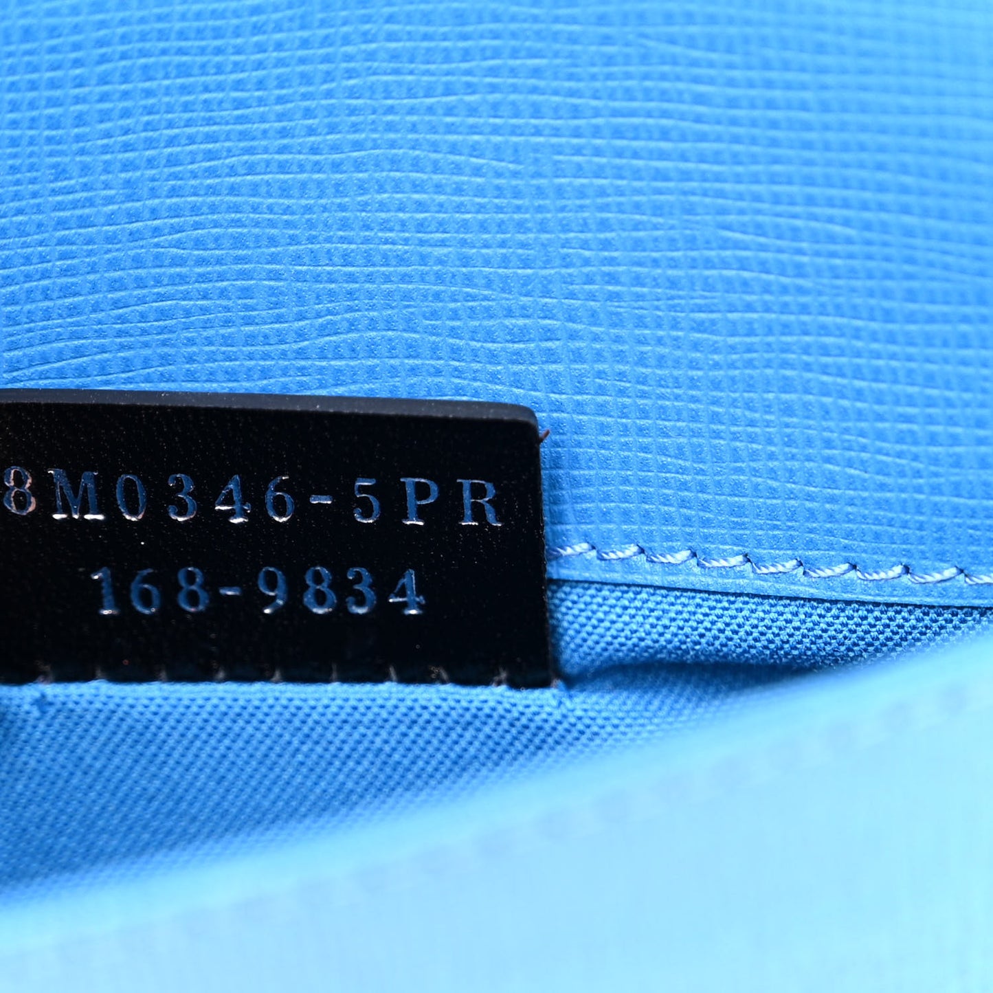 Vitello Elite Crystal Monster Eyes Tube Wallet On Chain Blue Royal Multicolor