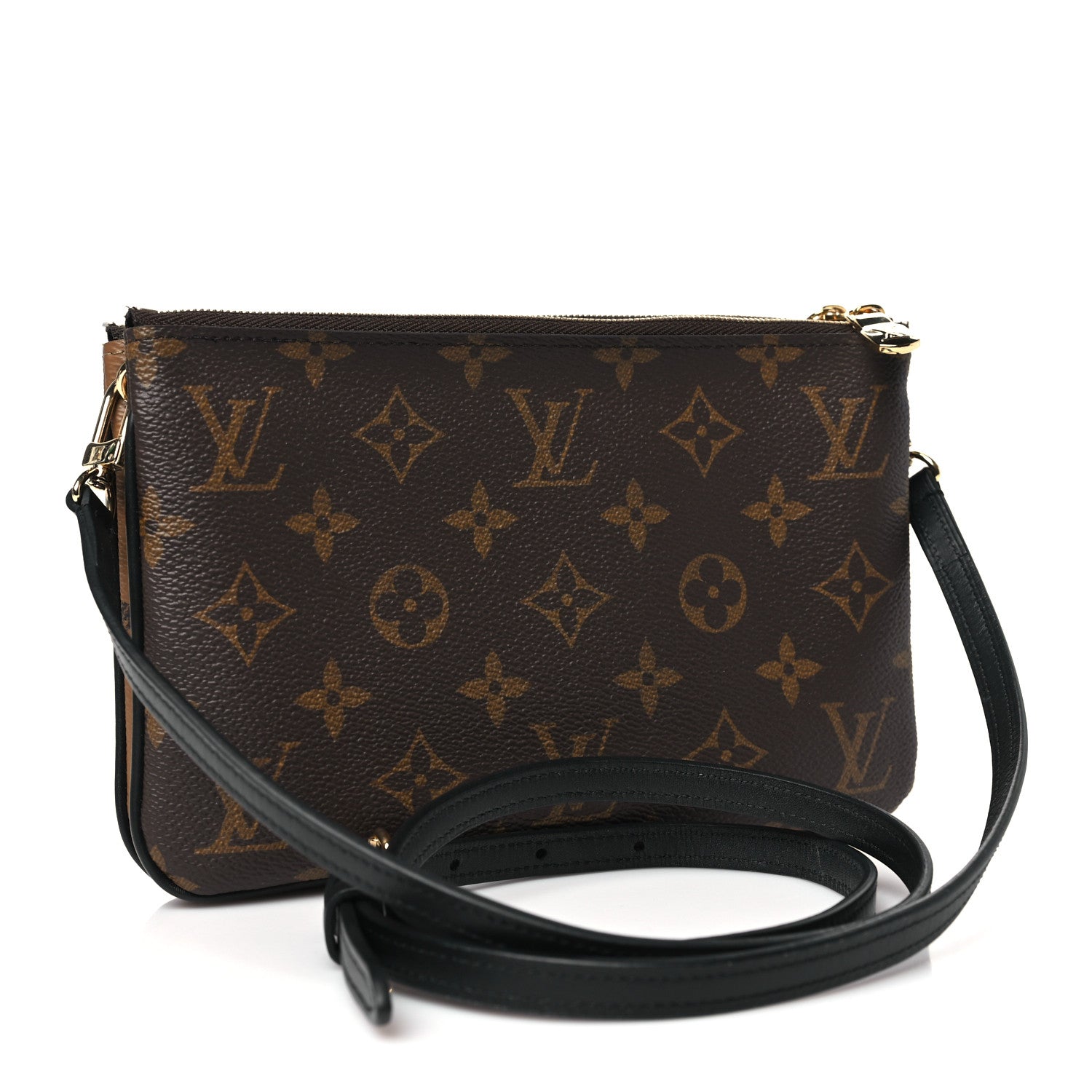Louis Vuitton Reverse Monogram Giant Double Zip Pochette 3 of 11