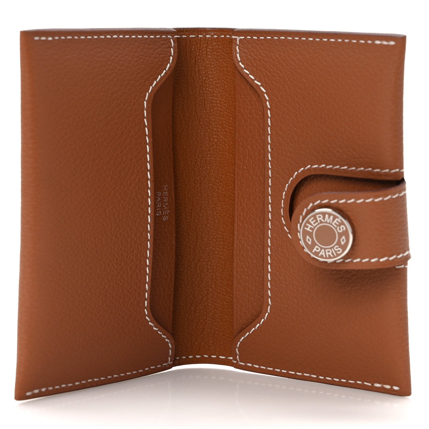 Hermes Evercolor RMS Card Holder Gold 5 of 9