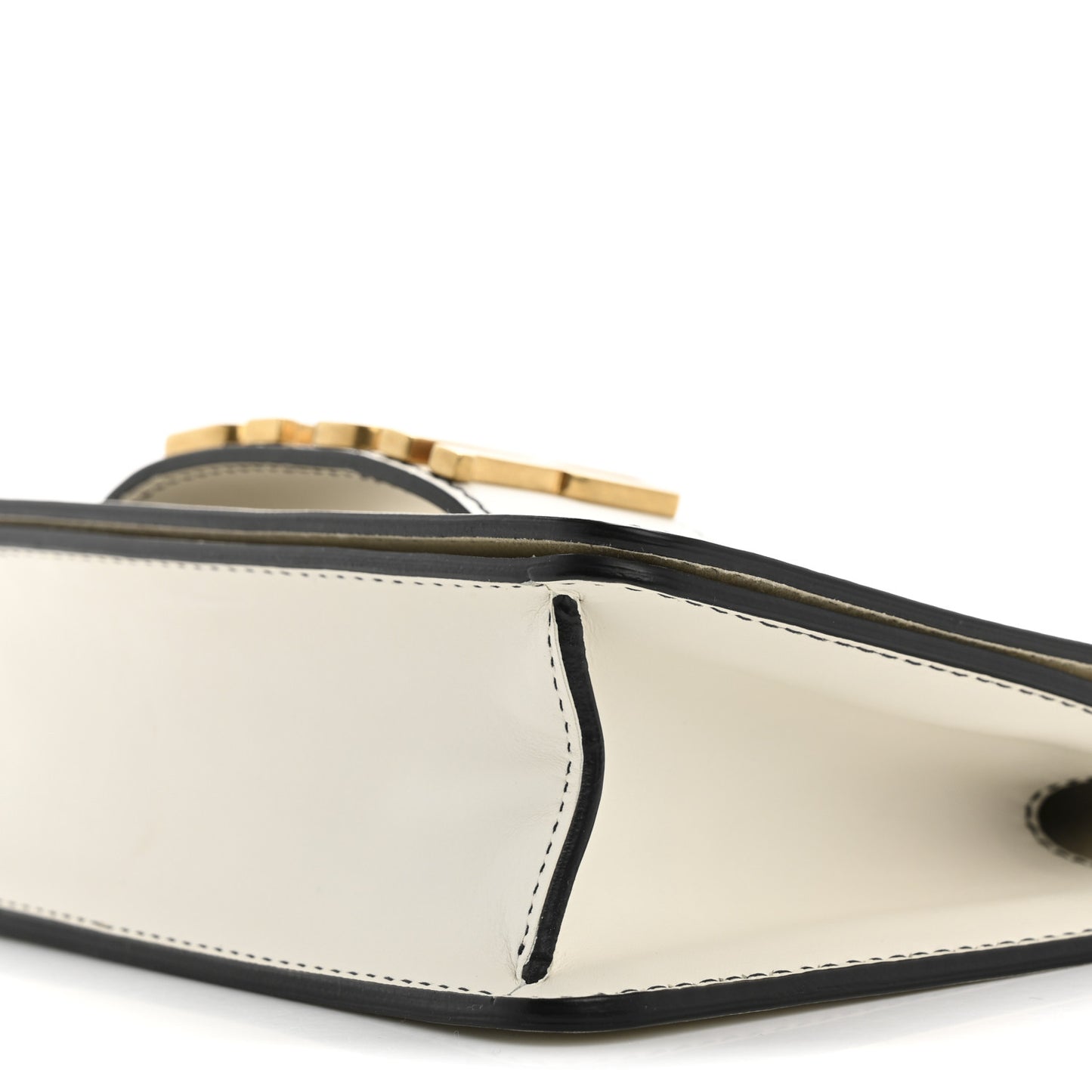 Smooth Calfskin Dio(r)evolution Flap Clutch White