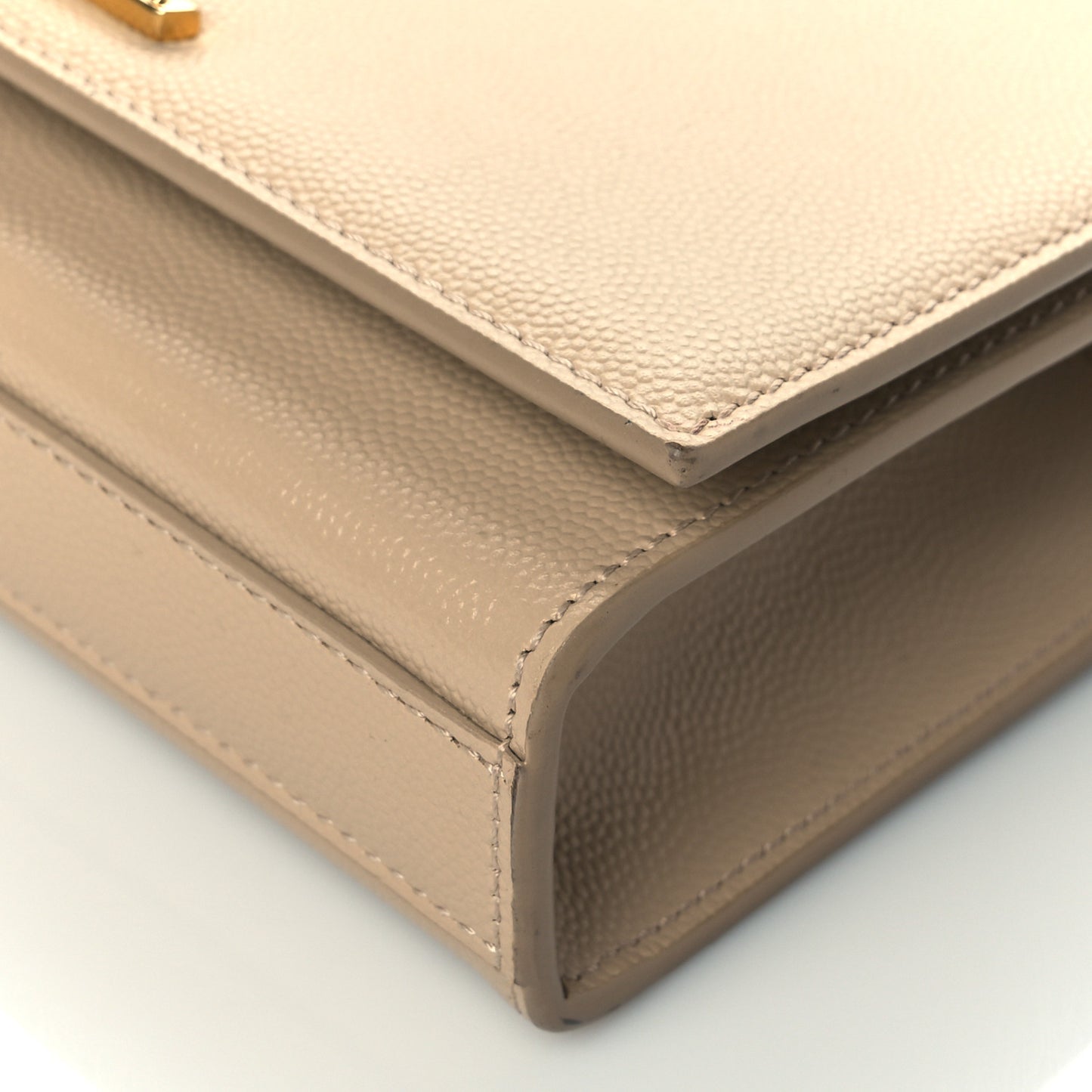 Grain De Poudre Small Monogram Kate Satchel Nude Powder