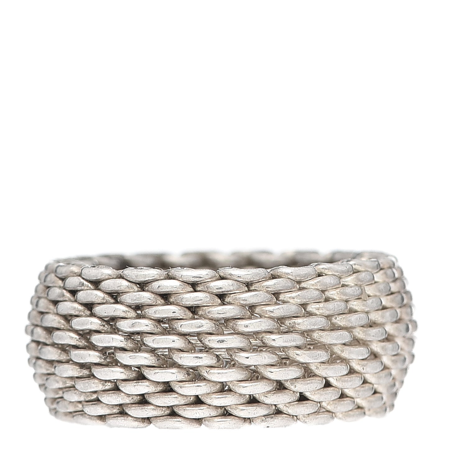 Sterling Silver Somerset Mesh Ring 52 6
