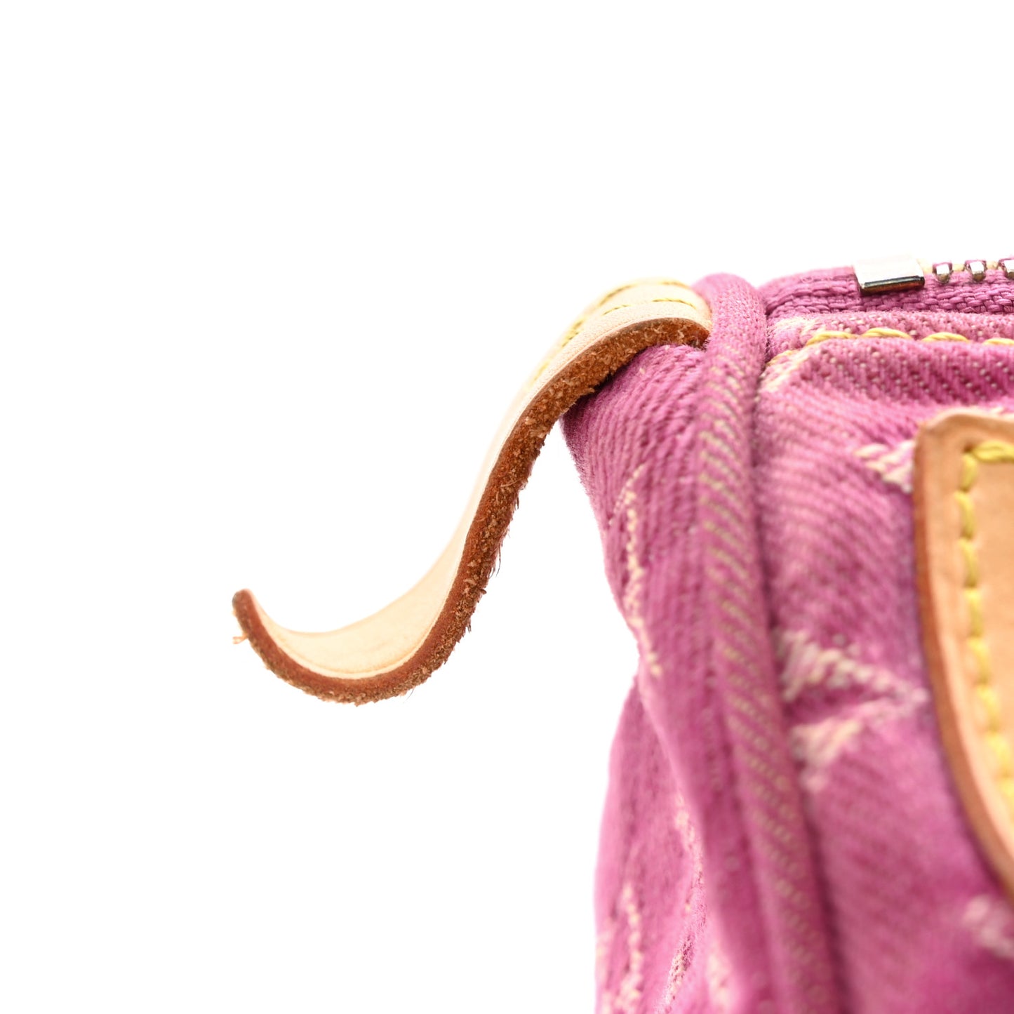 Monogram Denim Neo Speedy Fuchsia