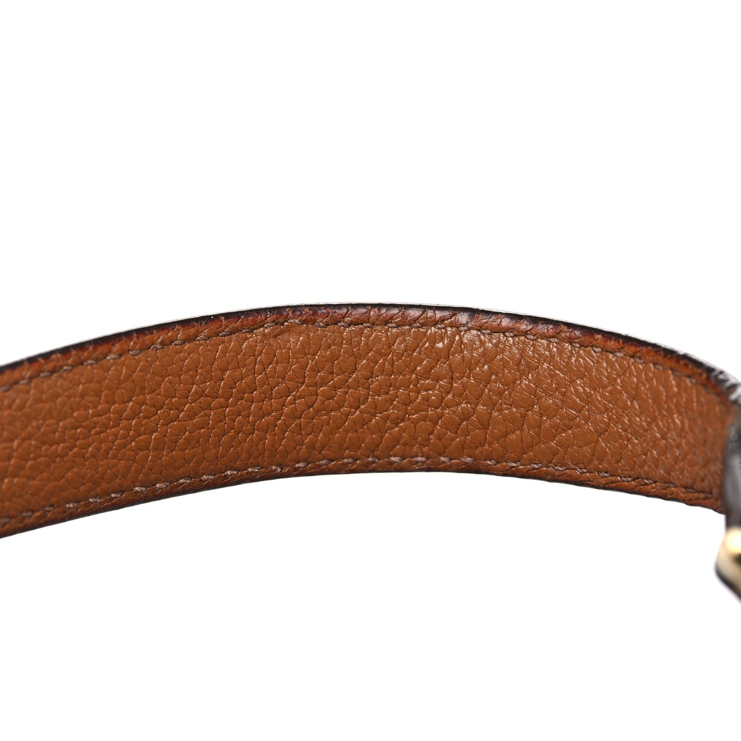 Goatskin Madras Shoulder Bag Cuoio