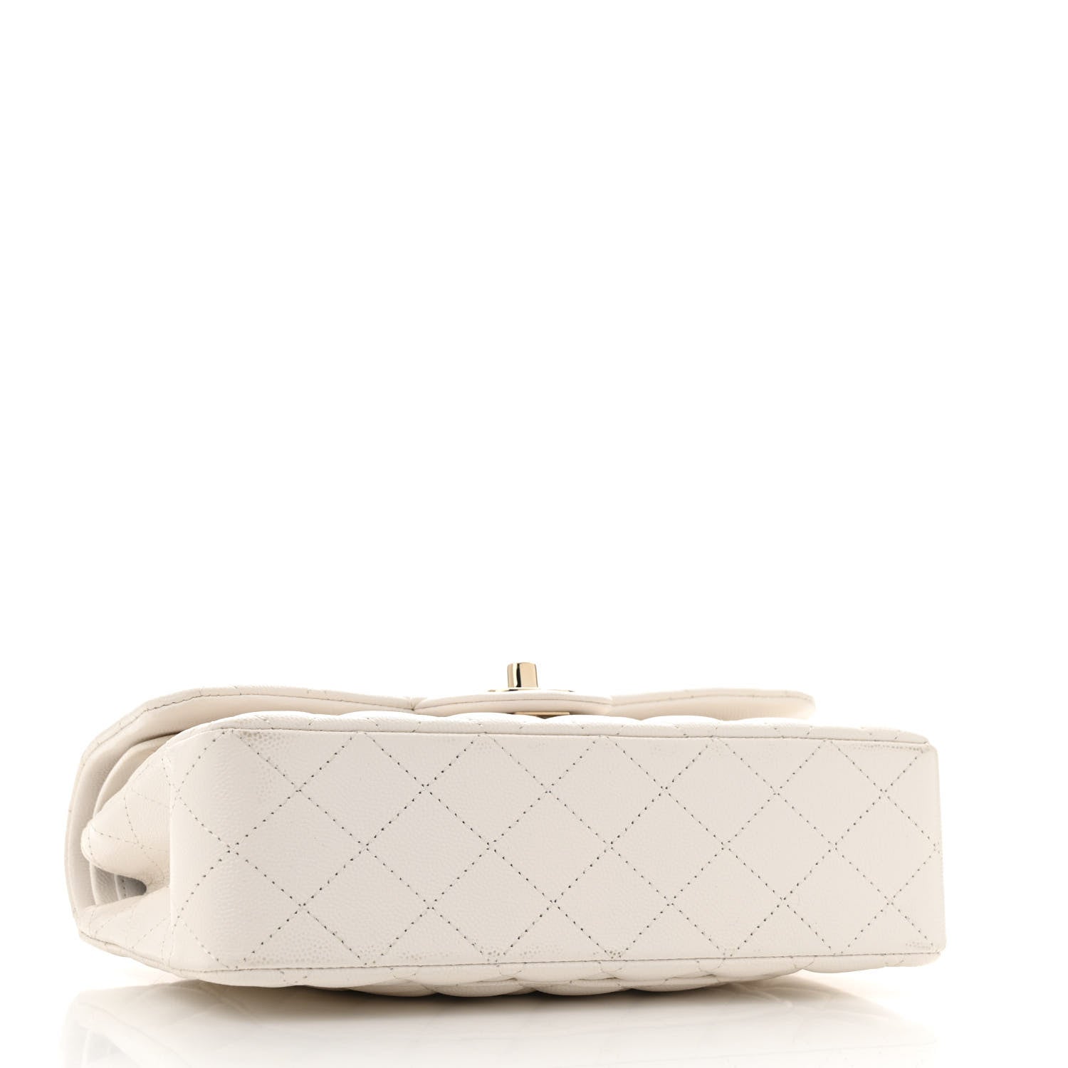 Chanel Caviar Quilted Small Double Flap White 4 of 13