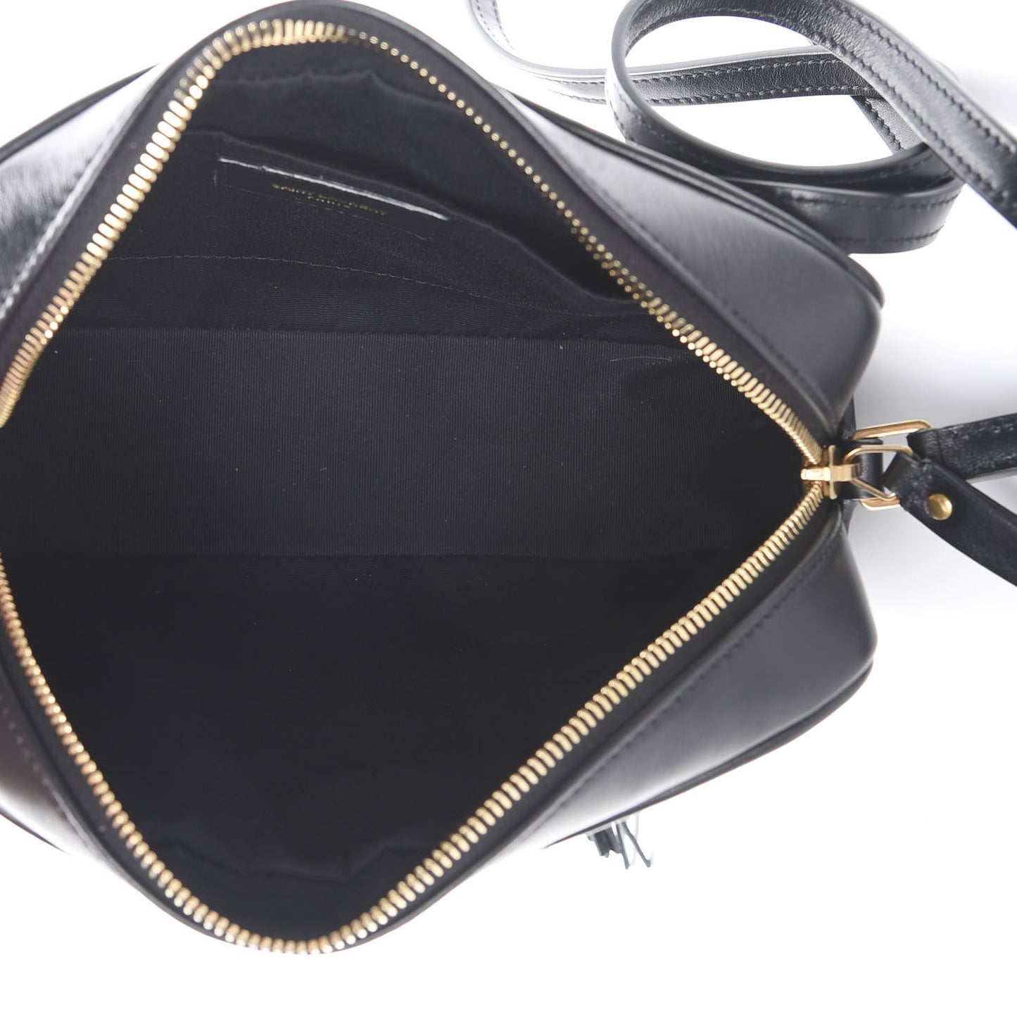 Calfskin Matelasse Monogram Lou Camera Bag Black