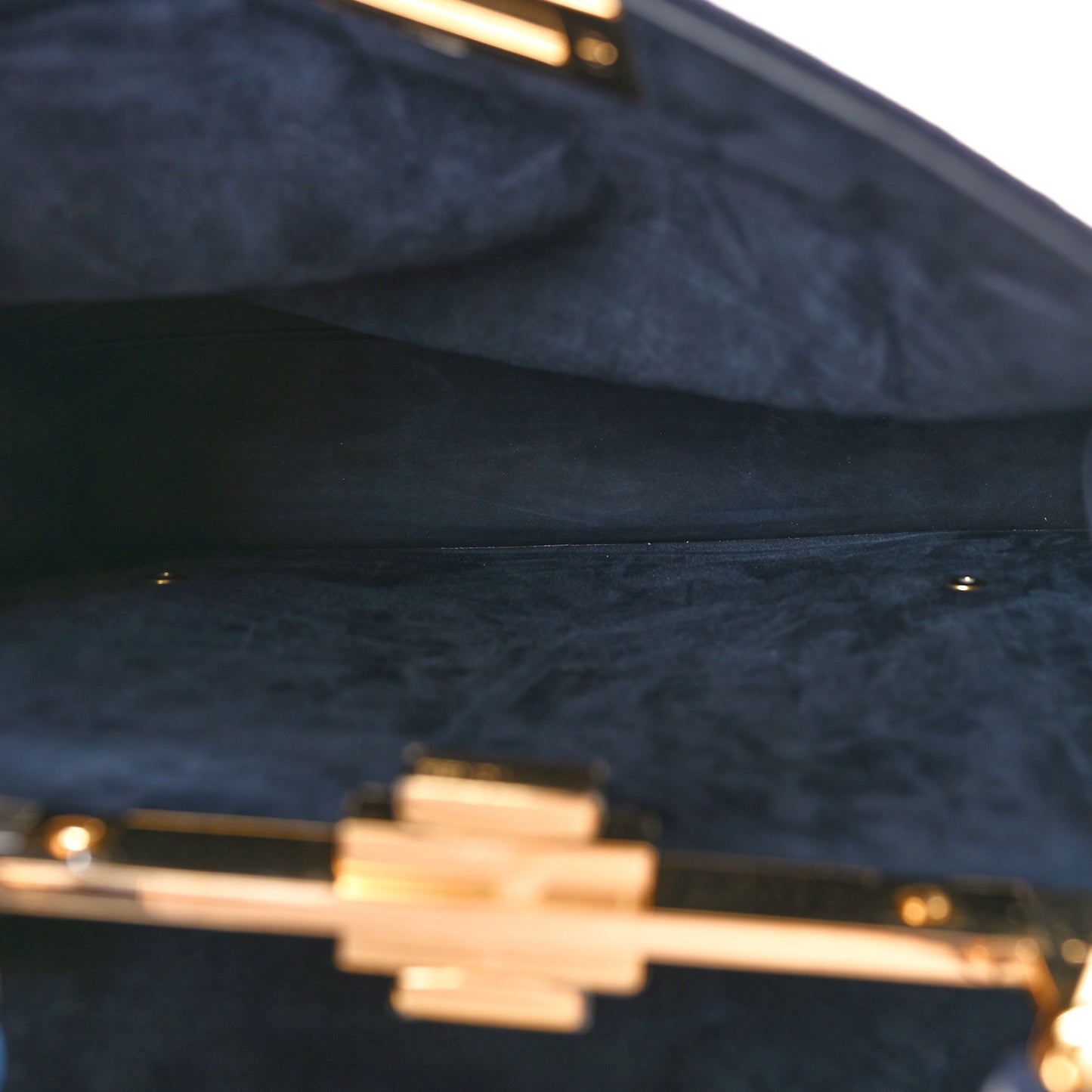Velvet Marble Medium Peekaboo I SEE U Satchel Bleu Multicolor