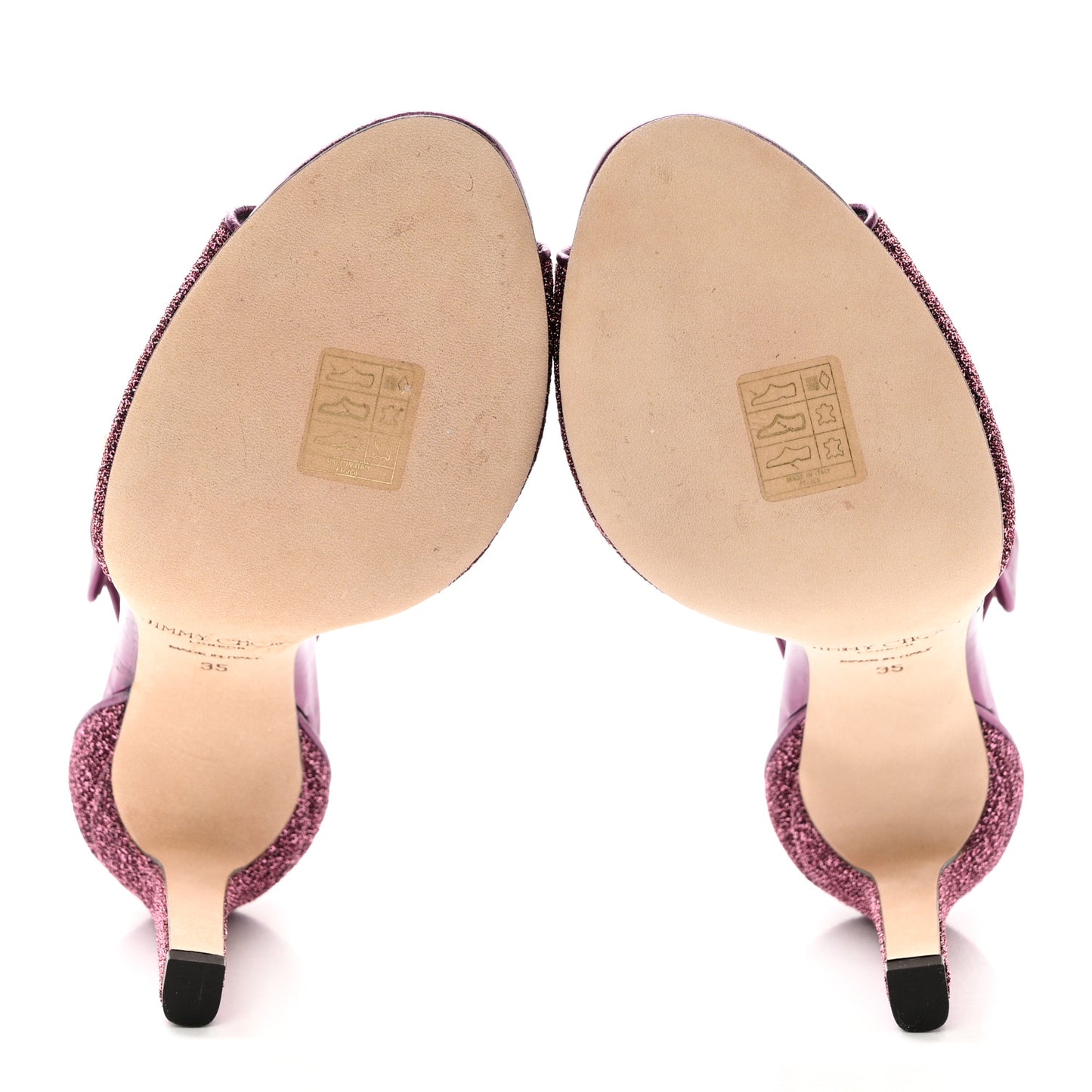 Metallic Lurex Perspex Moscow 100 Pumps 35 Jazzberry