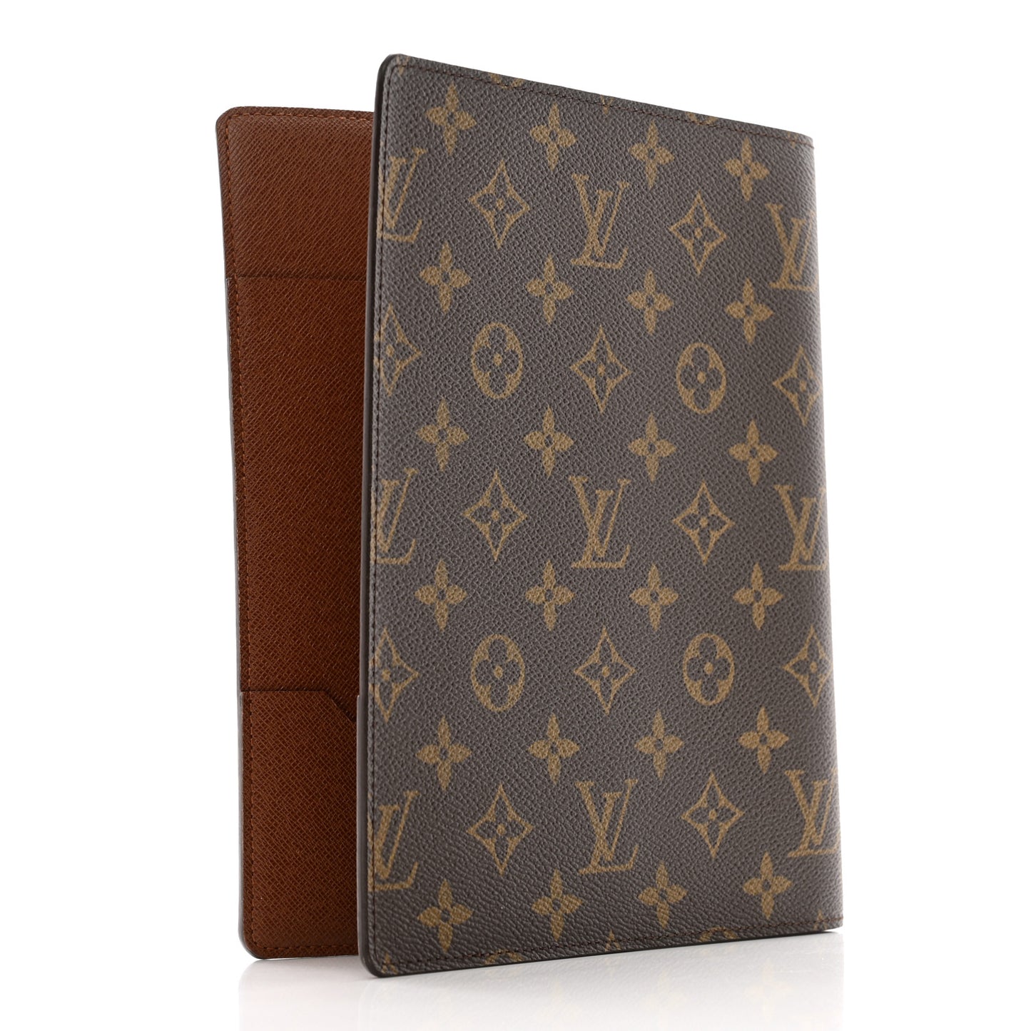 Monogram Desk Agenda Cover