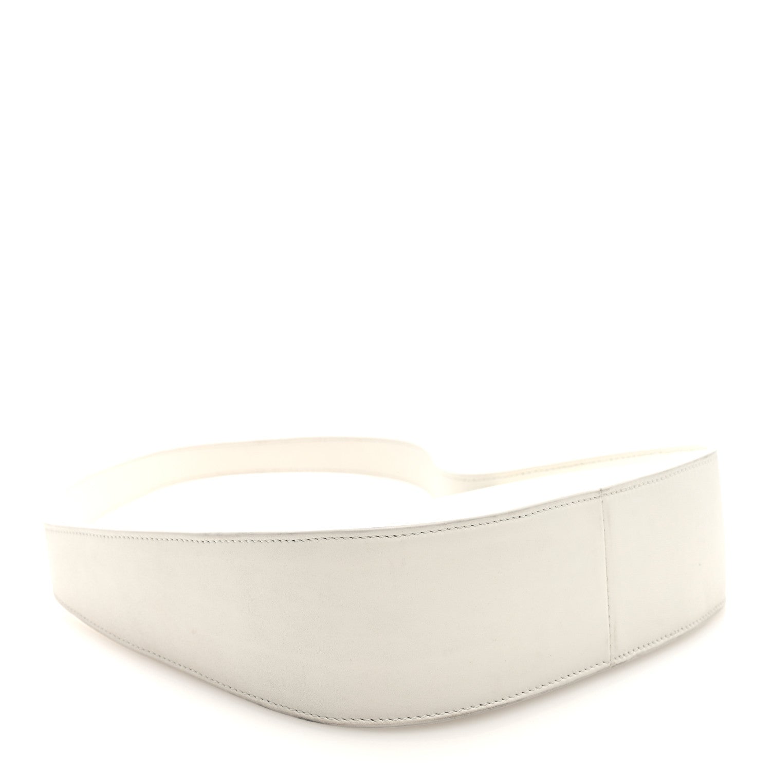 The Row Smooth Calfskin Half Moon Shoulder Bag New Ivory 4 of 10