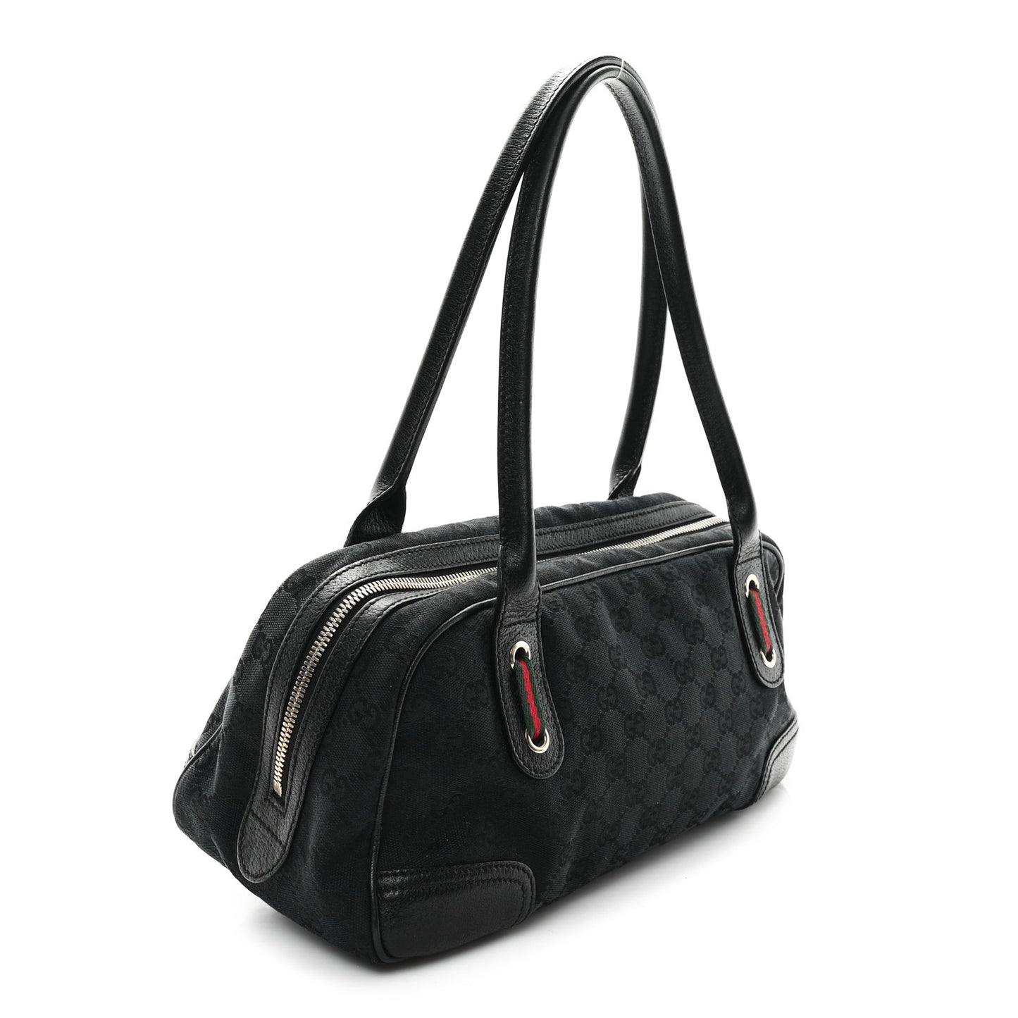 Monogram Small Princy Satchel Black