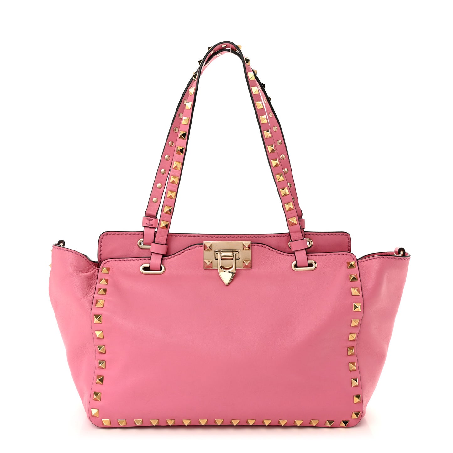 Vitello Small Rockstud Tote Ninphea