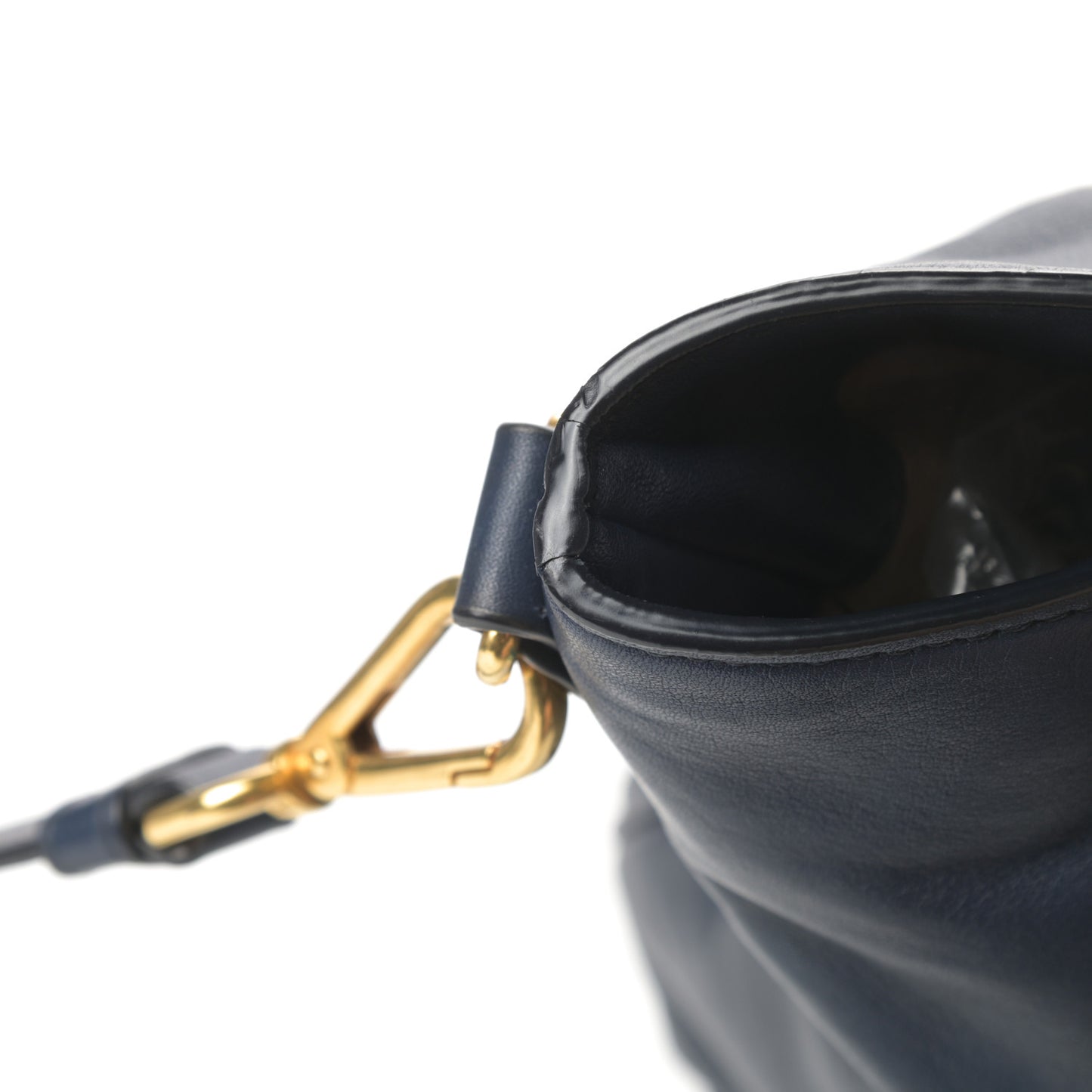 Soft Calfskin Shopping Tote Navy