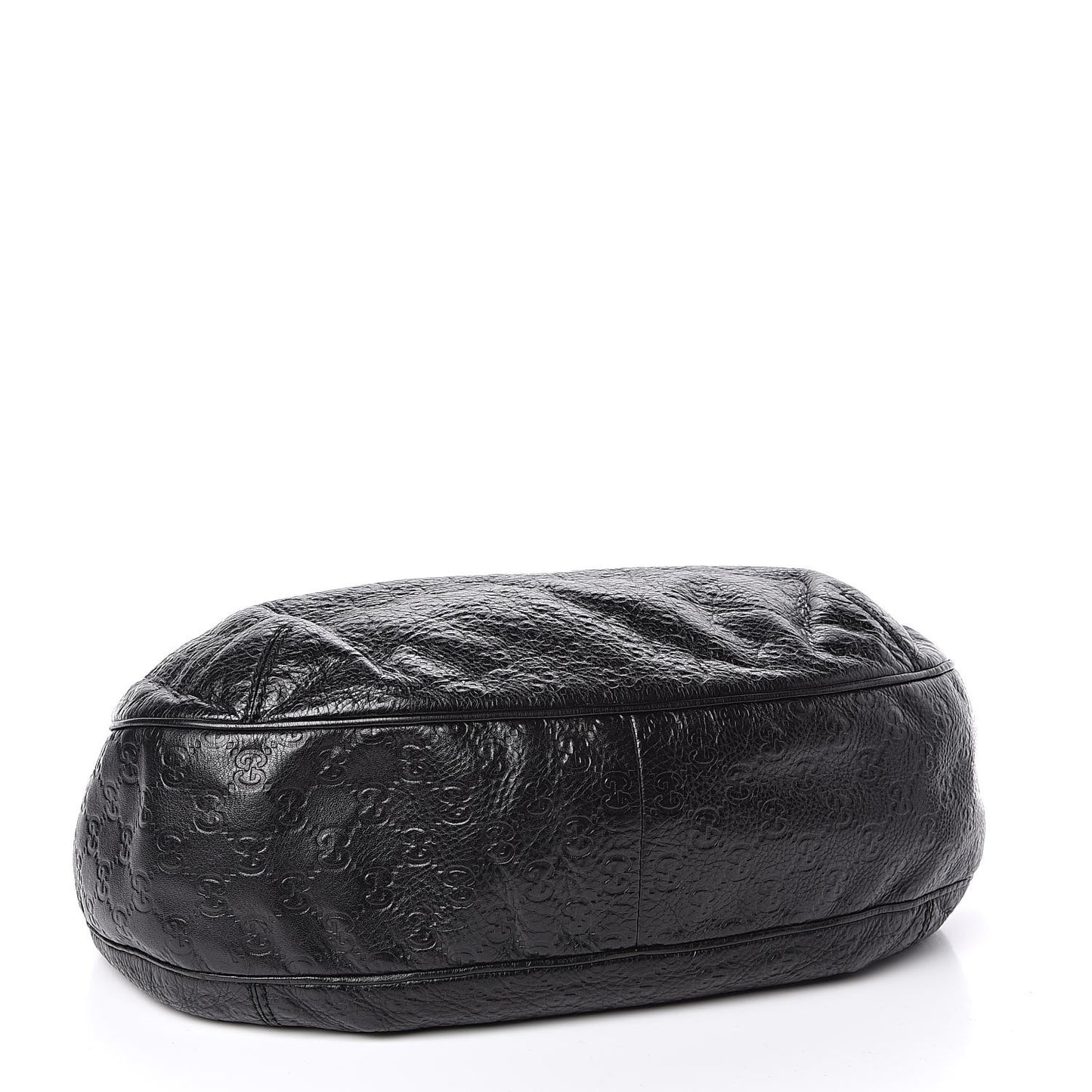 Guccissima Large New Ladies Web Hobo Black