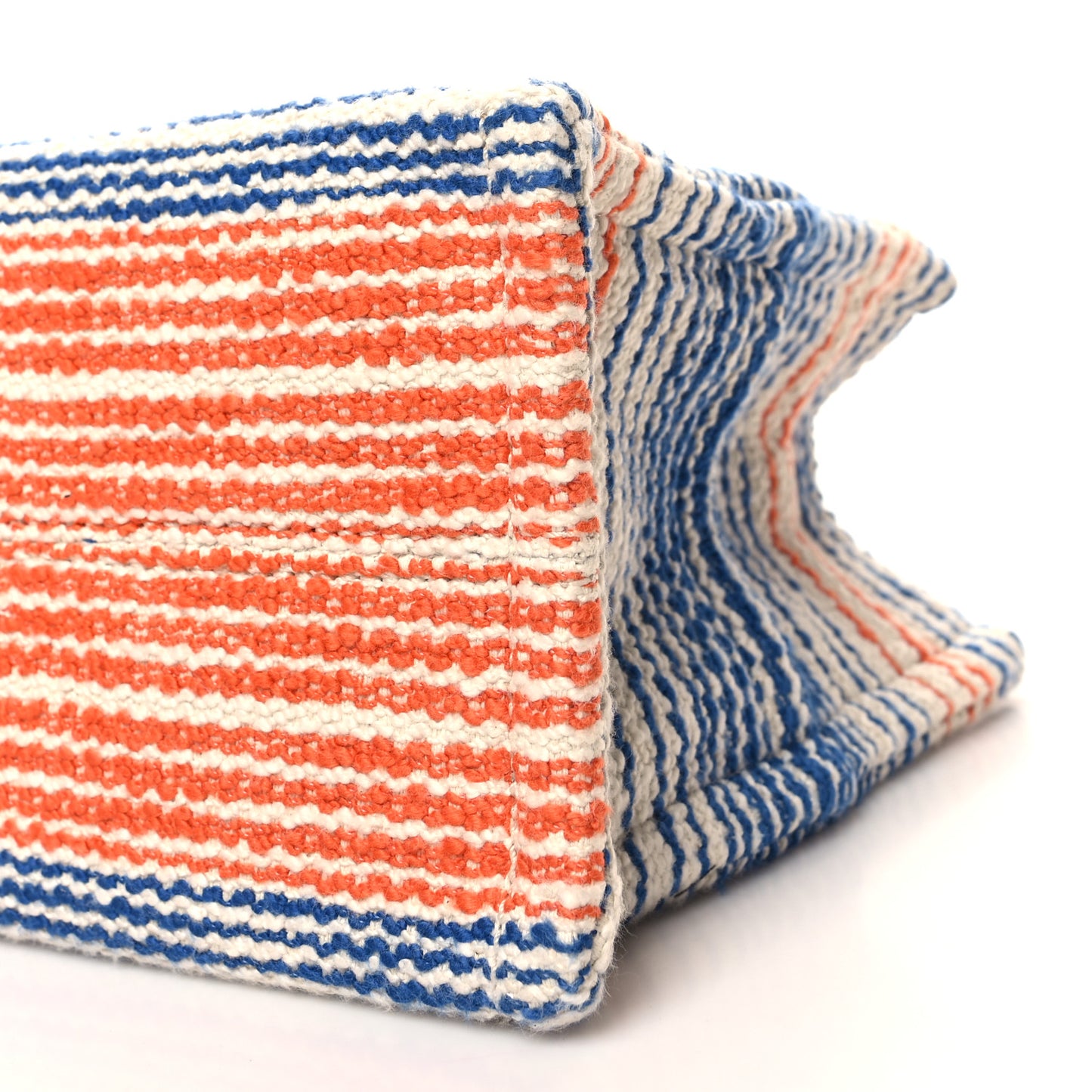Jacquard Striped Small Cabas Thais Multicolor