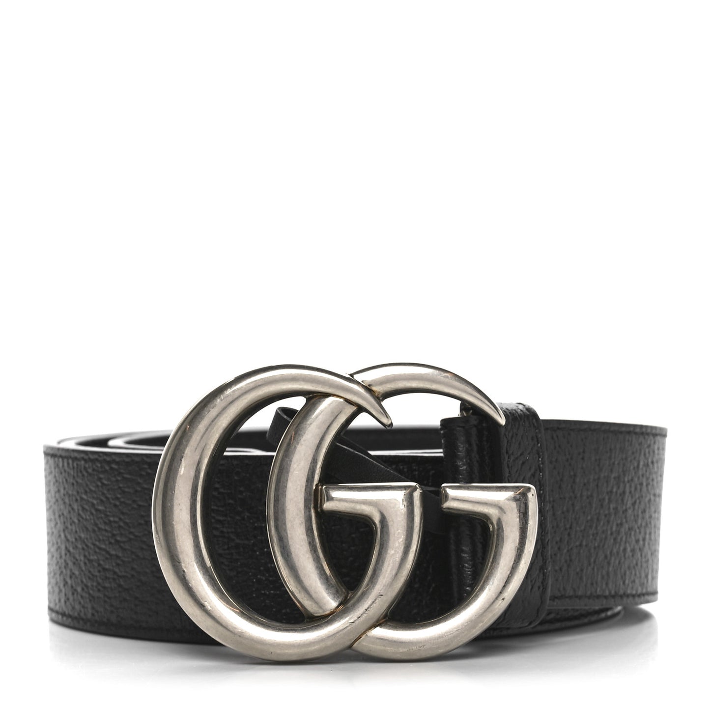 Textured Calfskin Double G 40mm Belt 95 38 Black