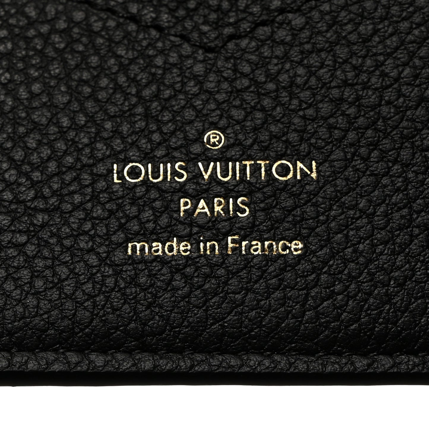 Empreinte Monogram Passport Cover Black