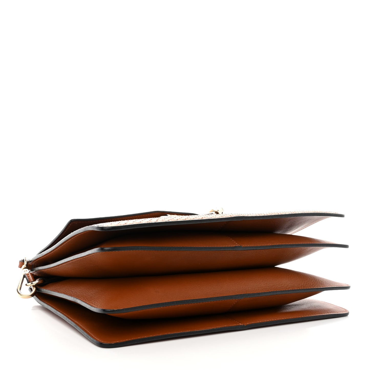Snakeskin Medium Faye Shoulder Bag Multicolor
