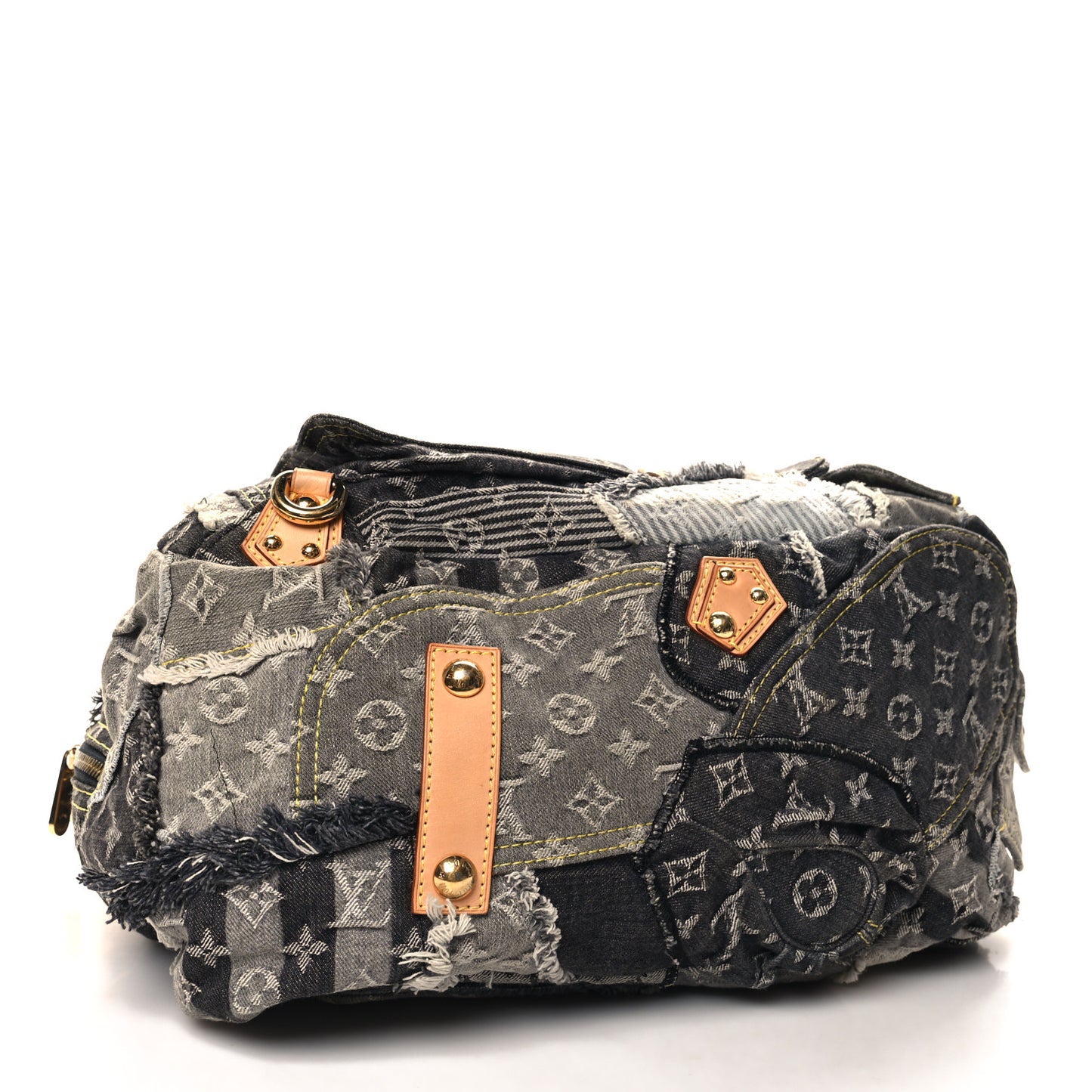 Denim Patchwork Bowly Black