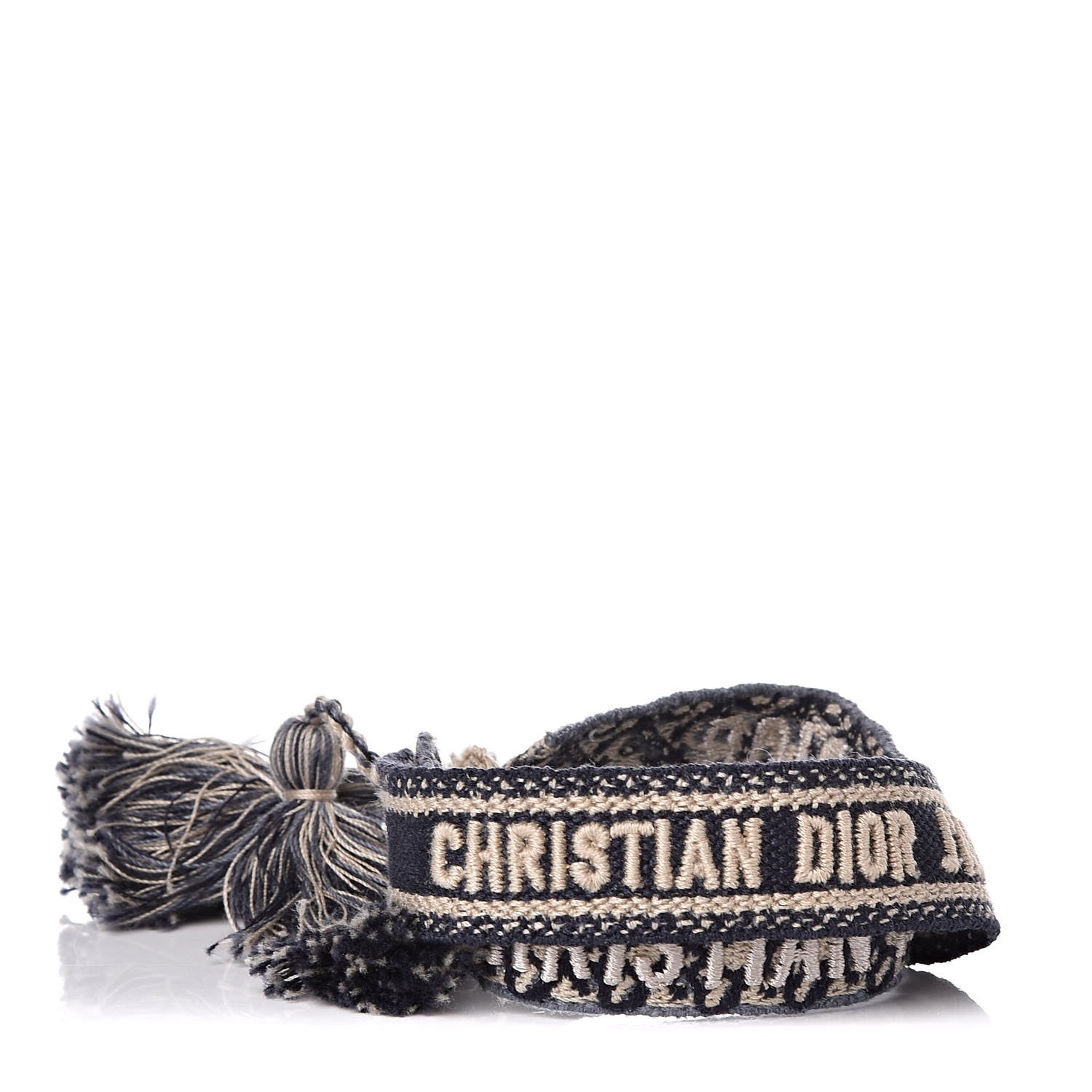 Christian Dior J'ADIOR ヘアバンド Christian Dior Woven Cotton J'Adior Friendship Bracelet Set Navy