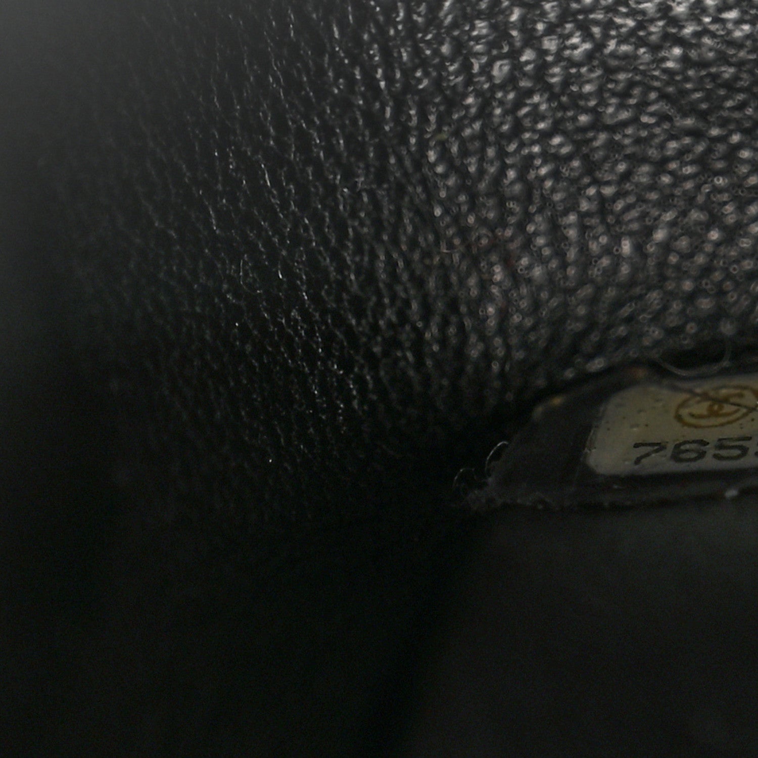 Chanel Caviar Quilted Jumbo Single Flap Black 7 of 10