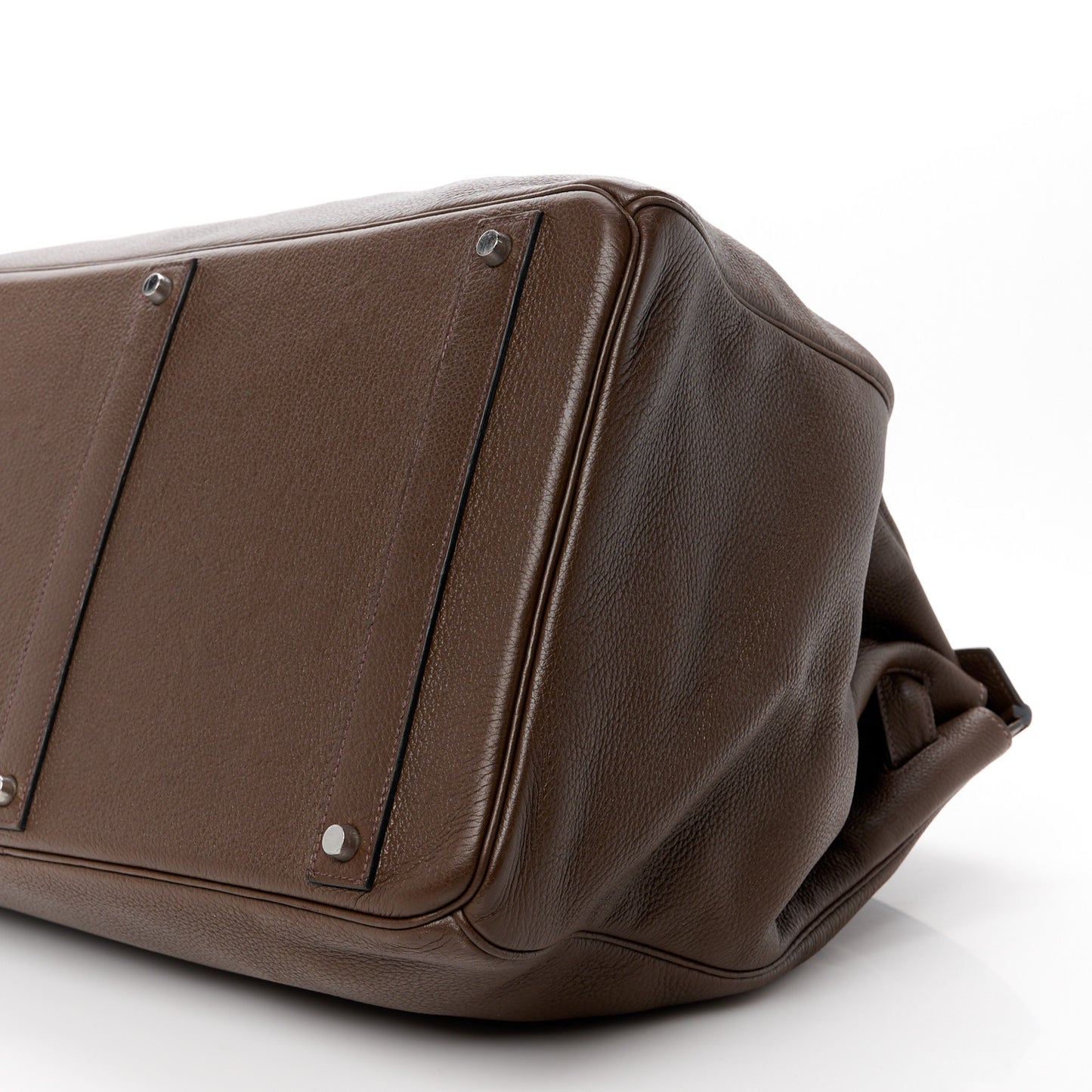 Taurillon Clemence Birkin Voyage 50 Cafe