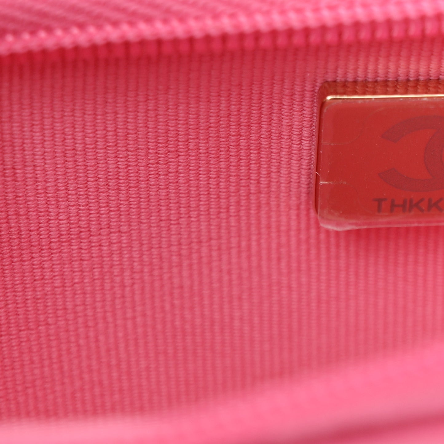 Caviar Quilted Wallet on Chain WOC Rose