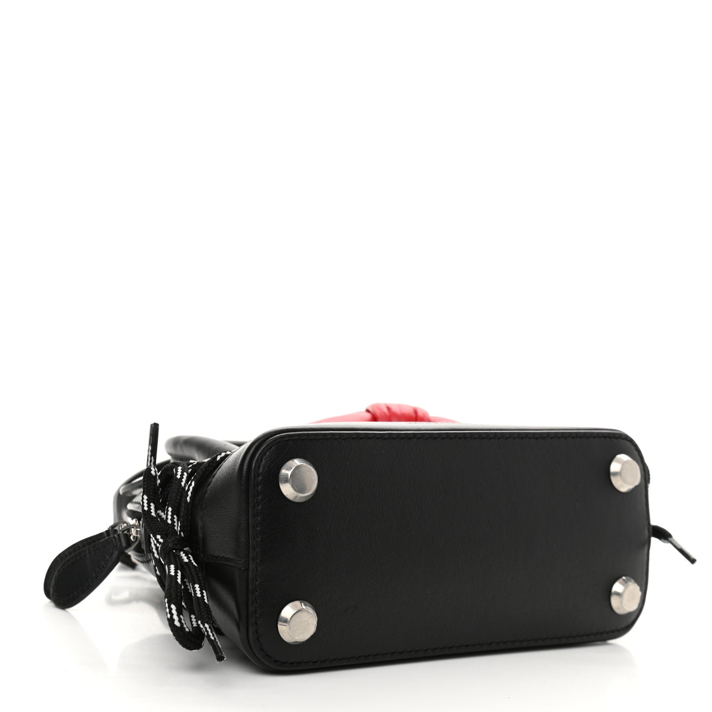 Calfskin Hello Kitty XXS Ville Top Handle Bag Black