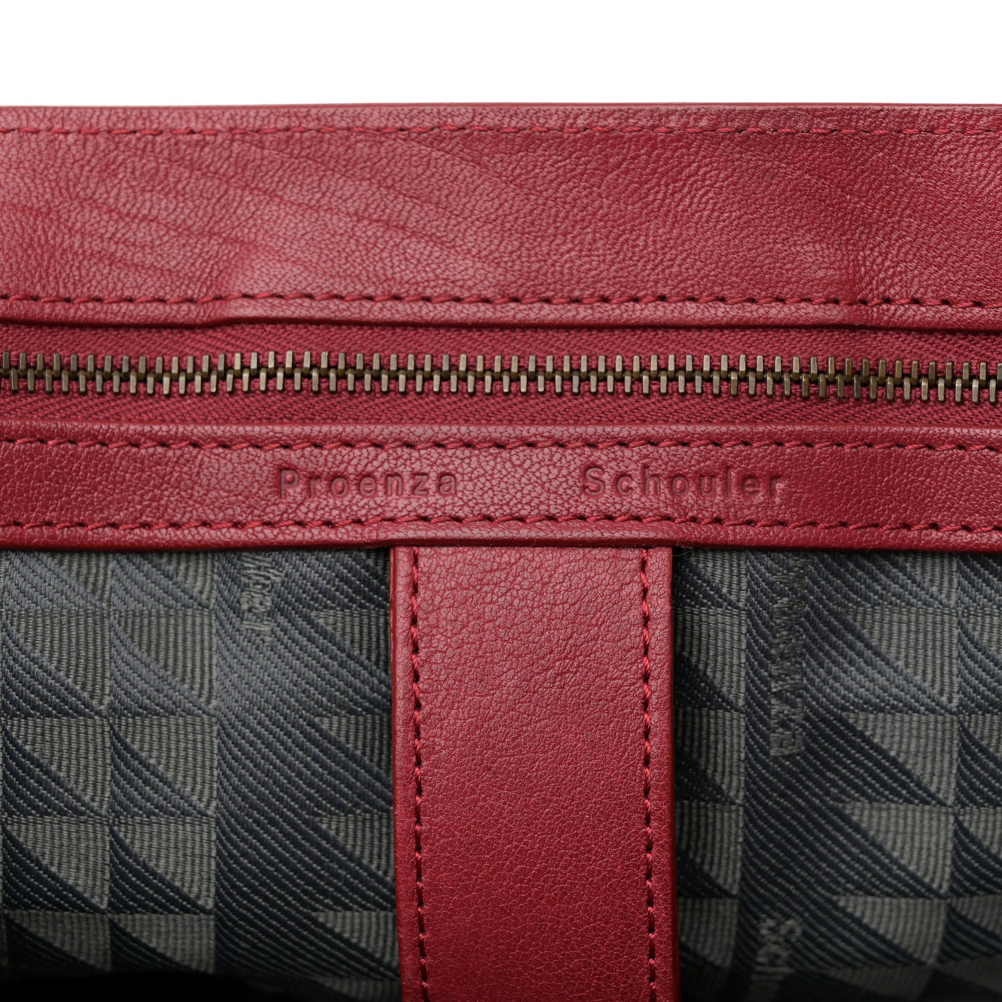Lambskin Large PS1 Satchel Chianti