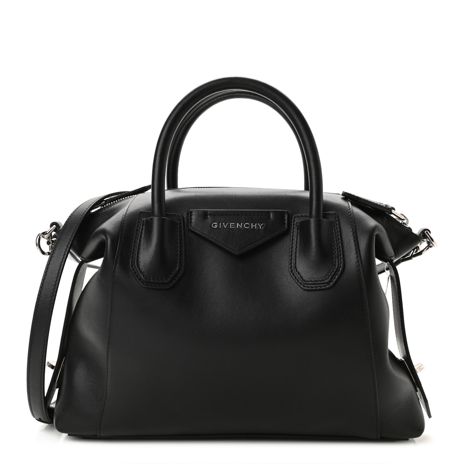 Givenchy Smooth Calfskin Small Soft Antigona Black 1 of 9