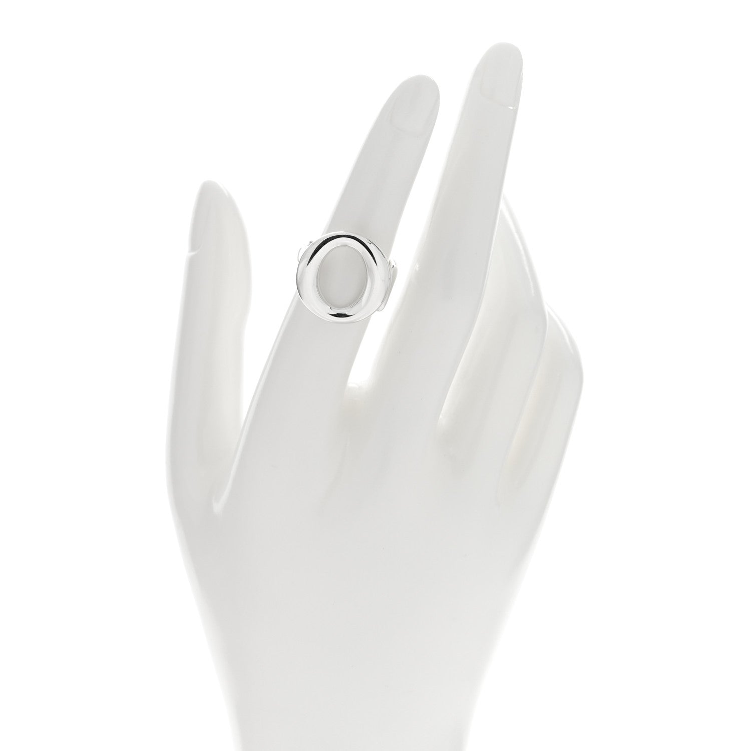 Tiffany Sterling Silver Elsa Peretti Sevillana Ring 52 6 2 of 5