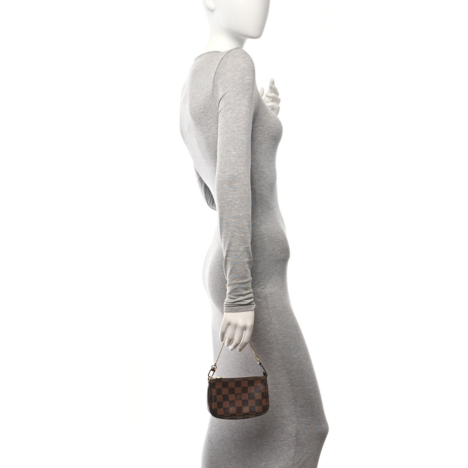 Louis Vuitton Damier Ebene Mini Pochette Accessories 2 of 12