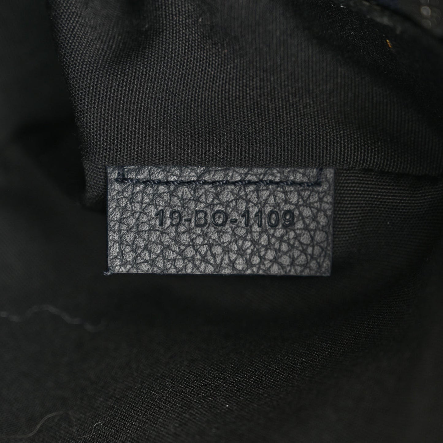 HOMME Oblique Jacquard Safari Messenger Navy Blue