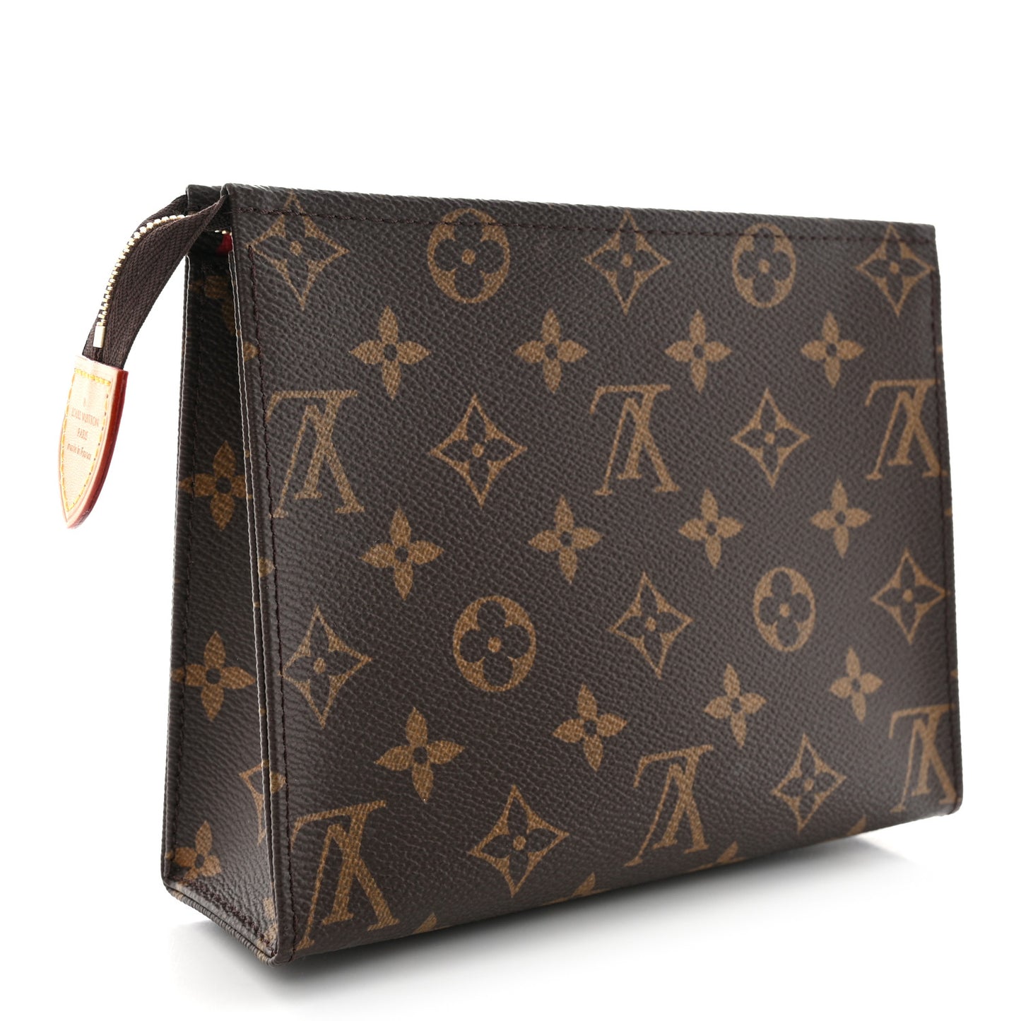 Monogram Toiletry Pouch 19 Red